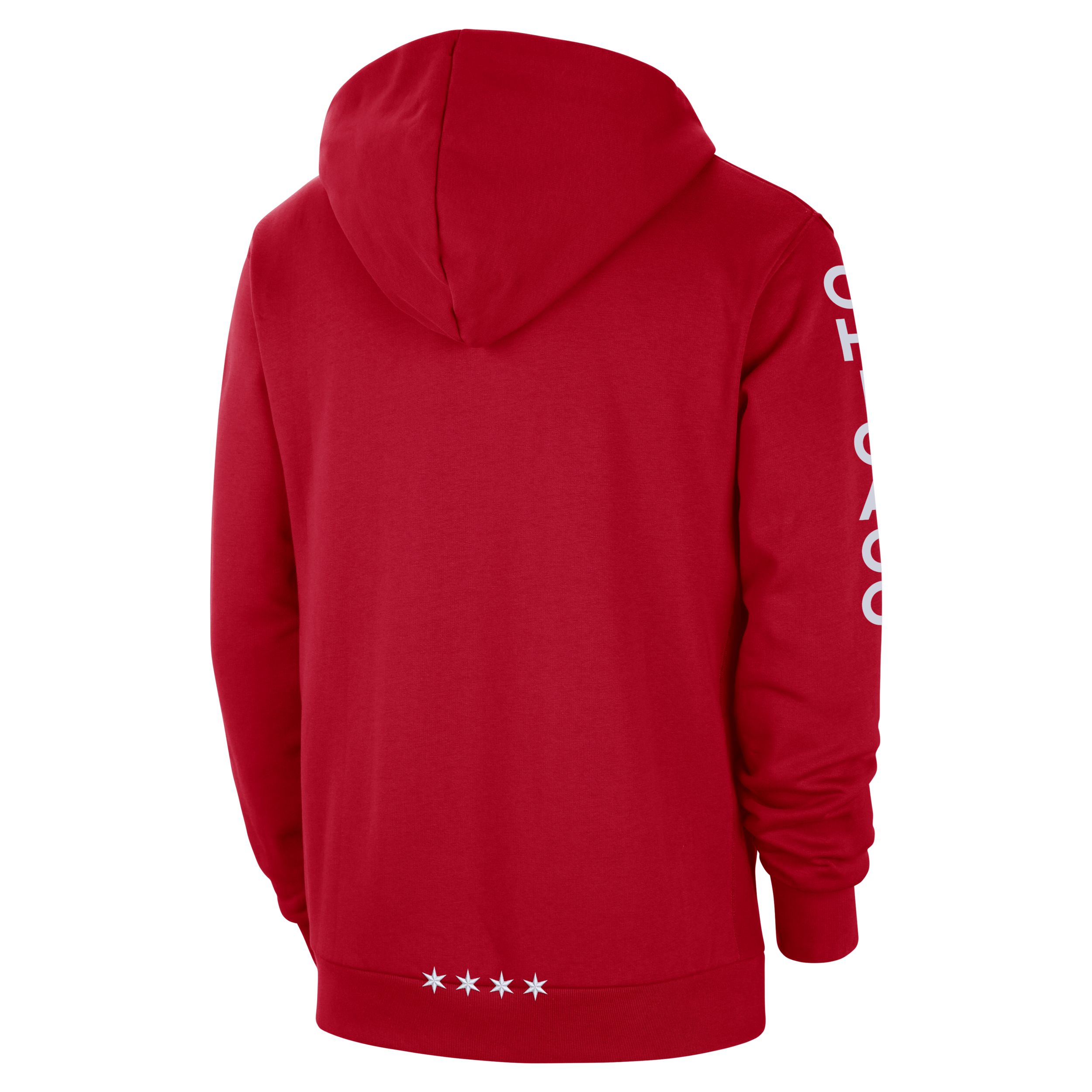 Nike Chicago Bulls Standard Issue 2023 24 City Edition NBA Courtside hoodie voor heren Rood