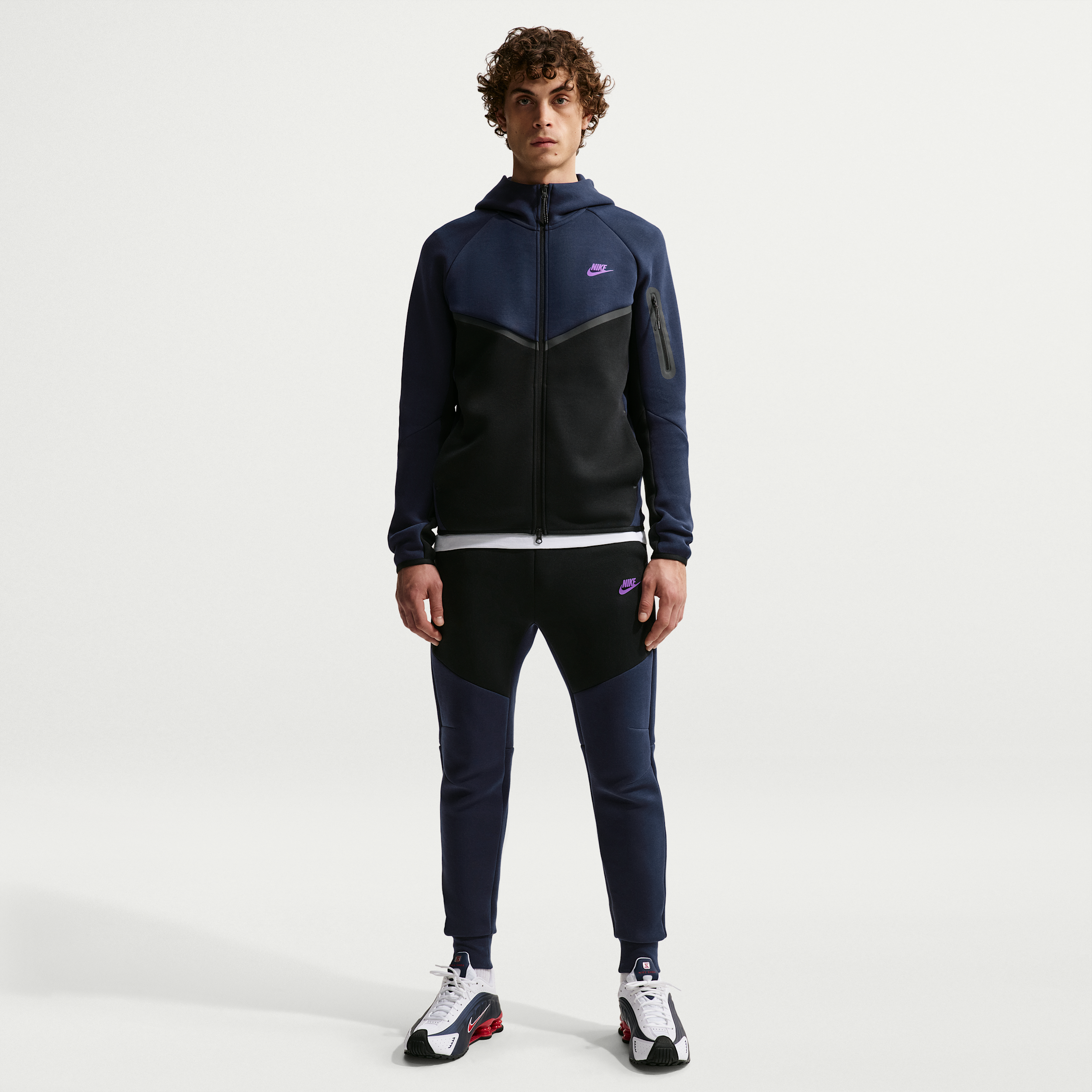 Pantaloni jogger in fleece Nike Tech – Uomo - Blu