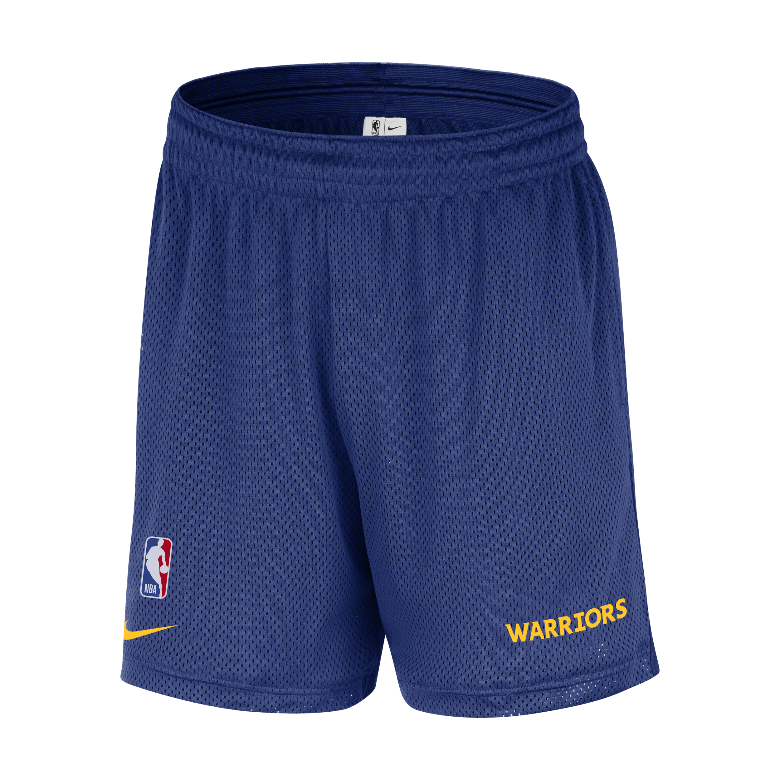 Golden State Warriors Men's Nike NBA Mesh Shorts - Blue