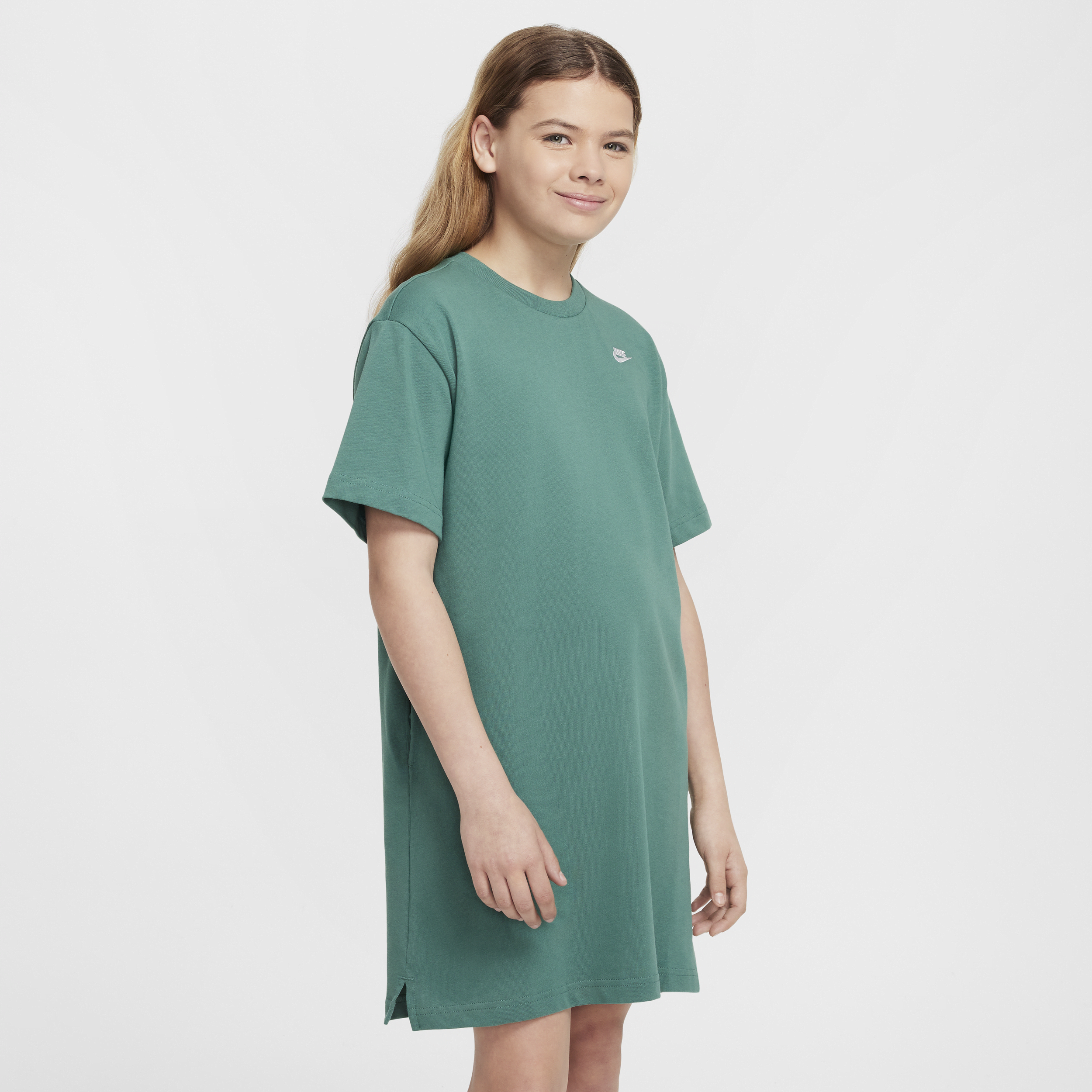 Nike Sportswear T-shirtjurk voor meisjes Groen