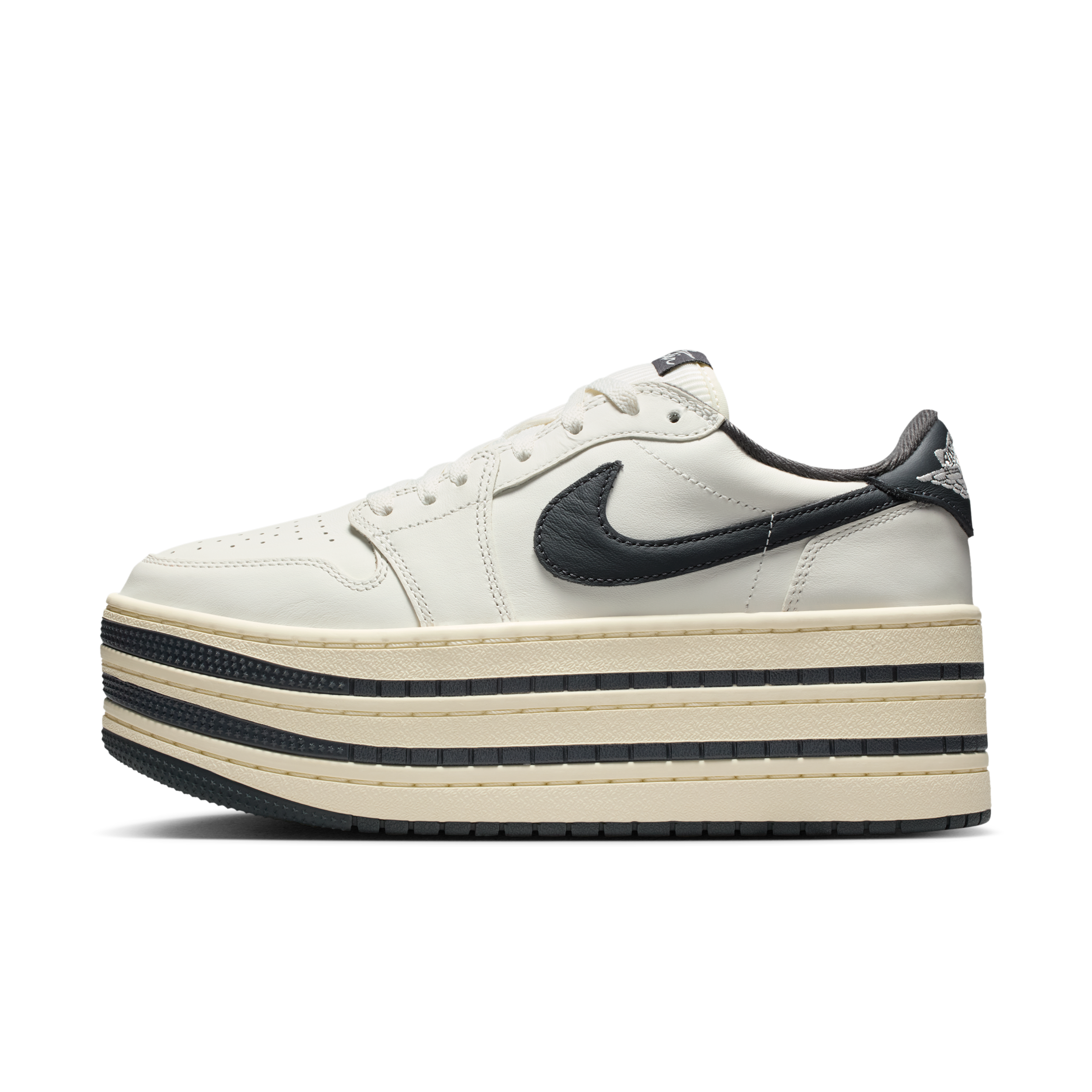 Scarpa Air Jordan 1 Triple Stack – Donna - Bianco