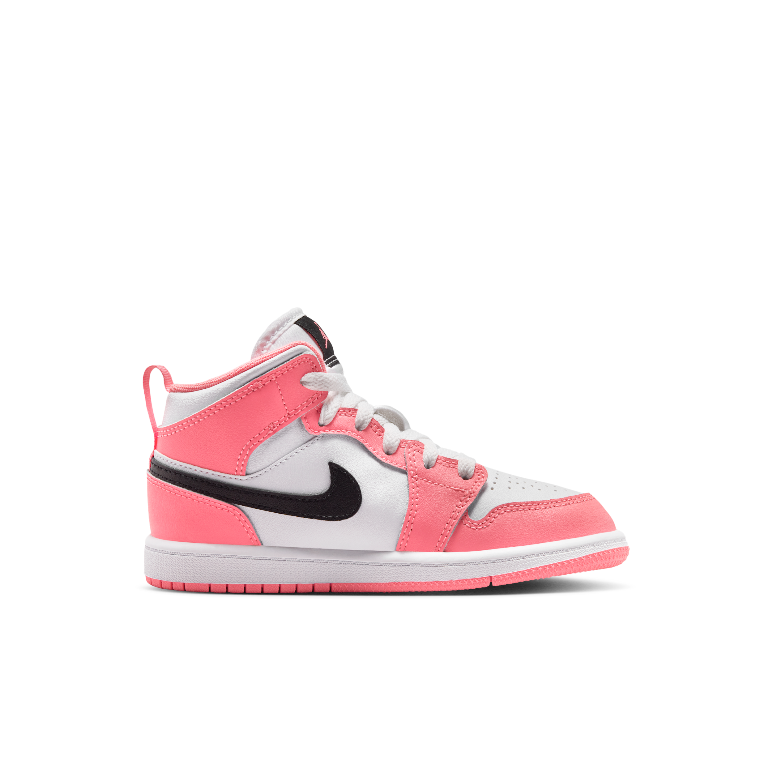 Jordan 1 Mid Kleuterschoenen - Roze - DQ8424-602