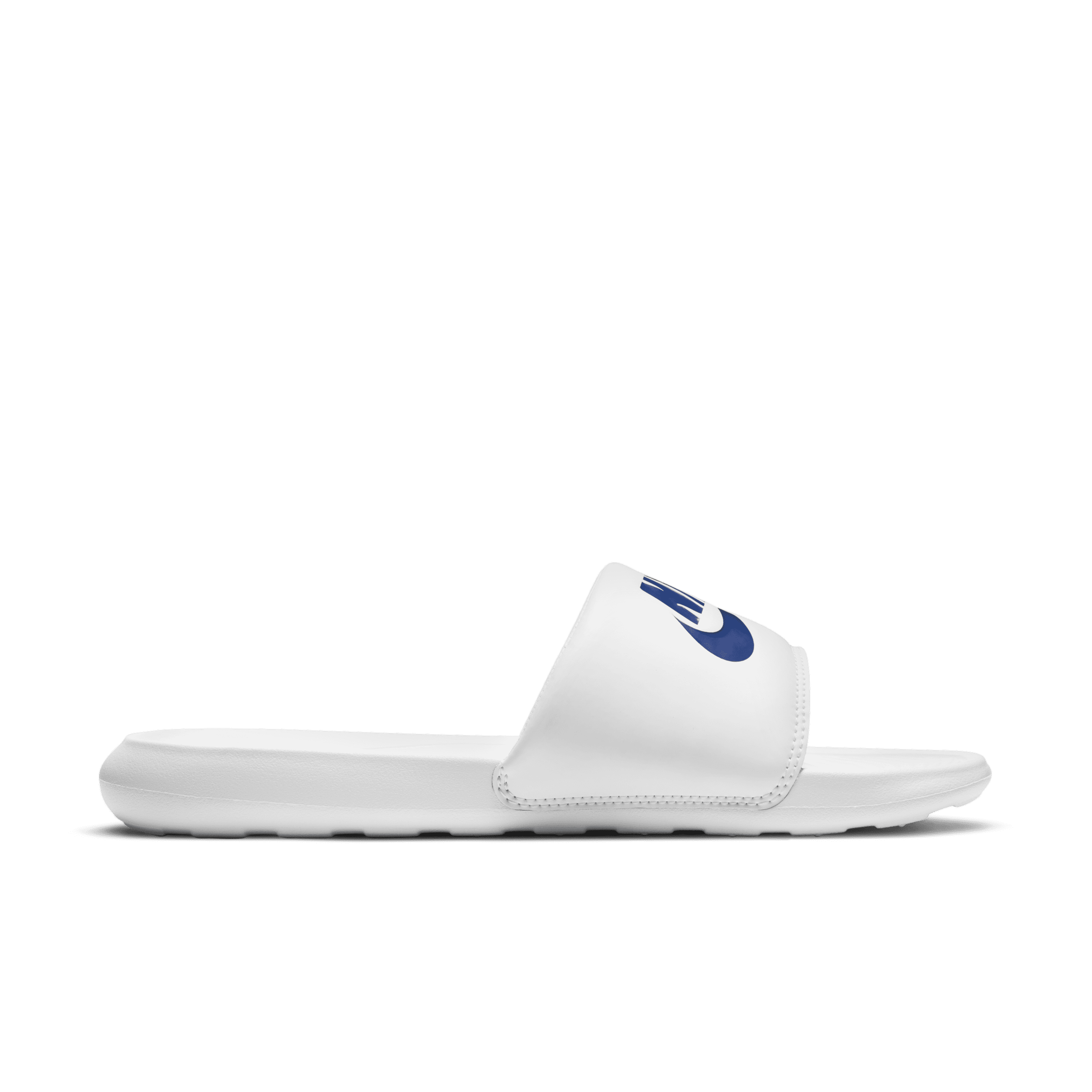 Claquette Nike Victori One pour homme - Blanc