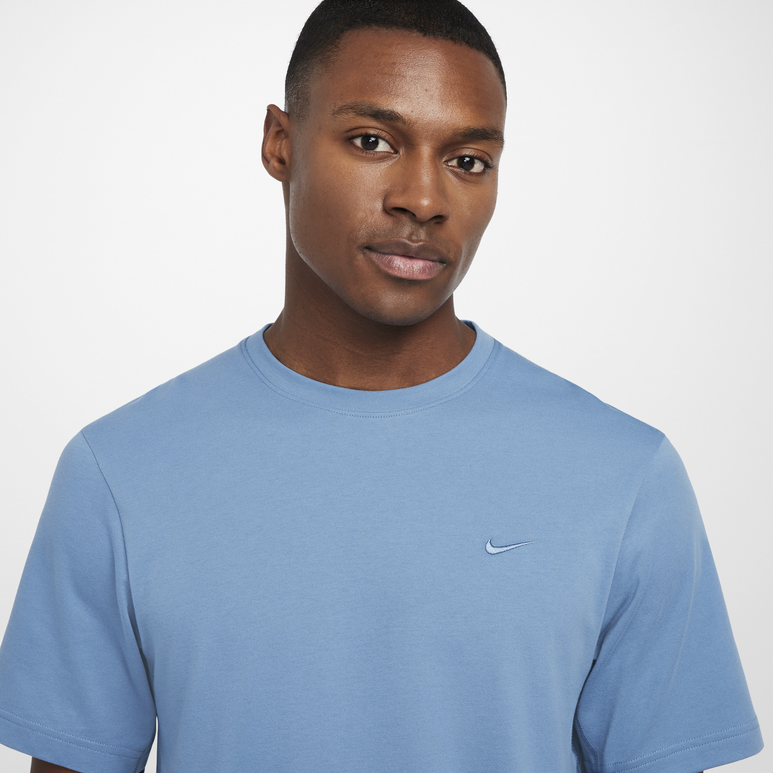 Haut à manches courtes Dri-FIT Nike Primary pour homme - Bleu