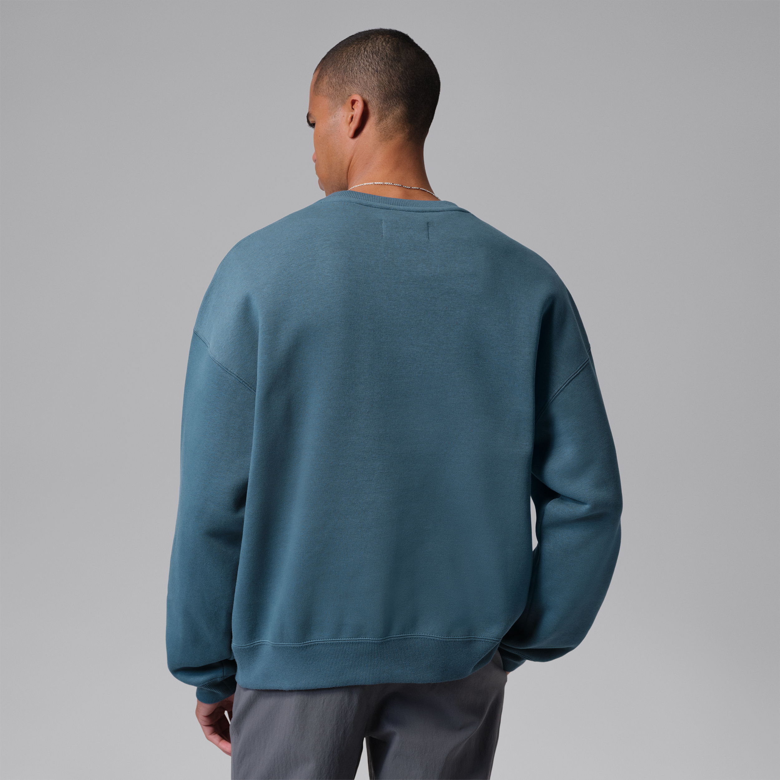 Thumbnail - Jordan Brooklyn Fleece-Rundhals-Sweatshirt (Herren) - Blau