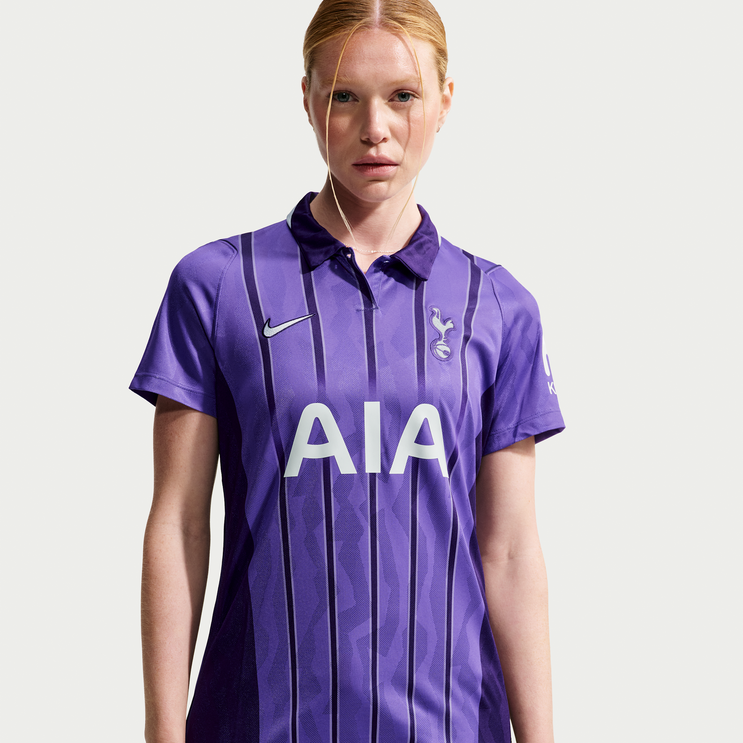 Tottenham Hotspur 2026/27 Stadium Third Nike Dri-FIT Replica-fodboldtrøje til kvinder - lilla