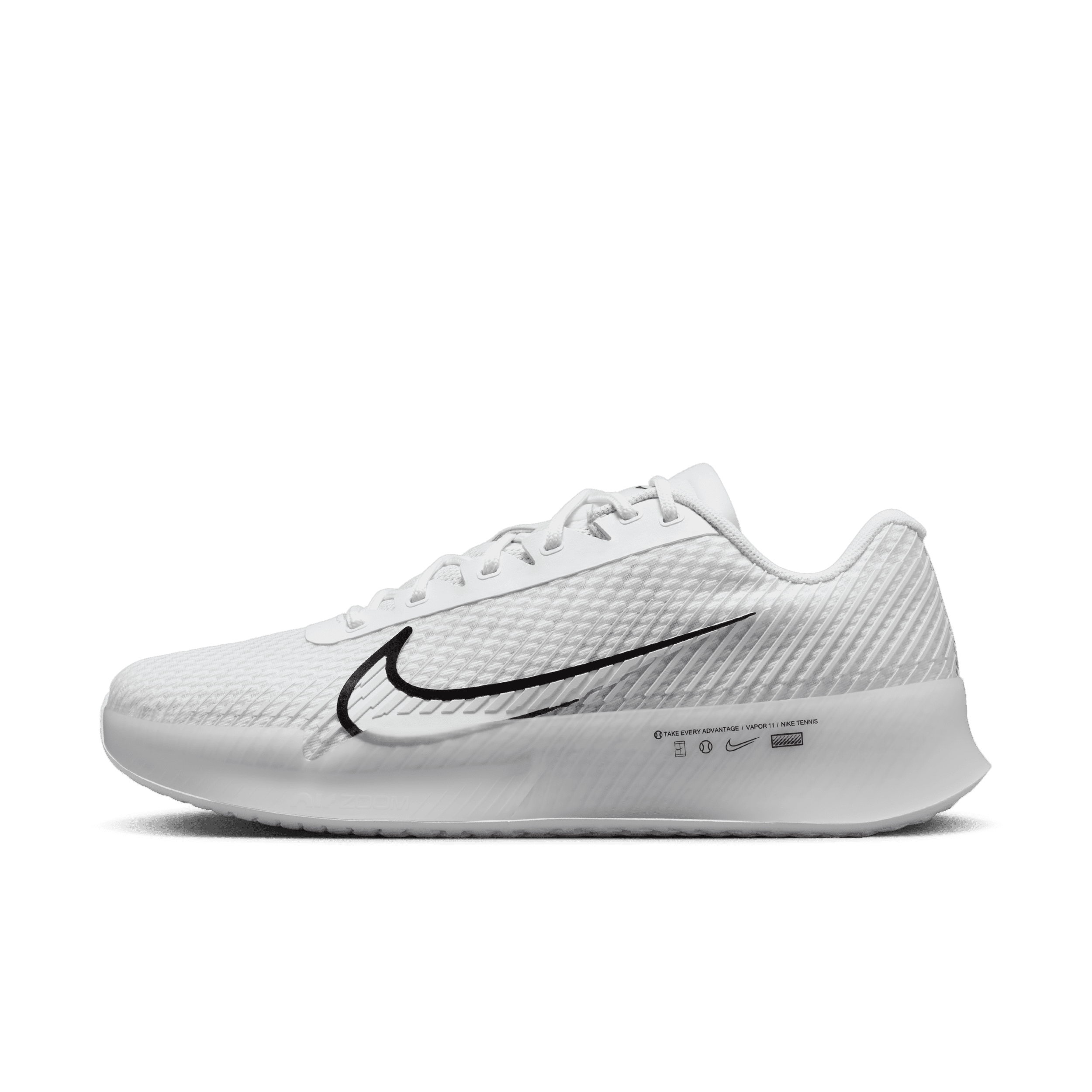 NikeCourt Air Zoom Vapor 11 Hardcourt tennisschoenen voor heren – Wit