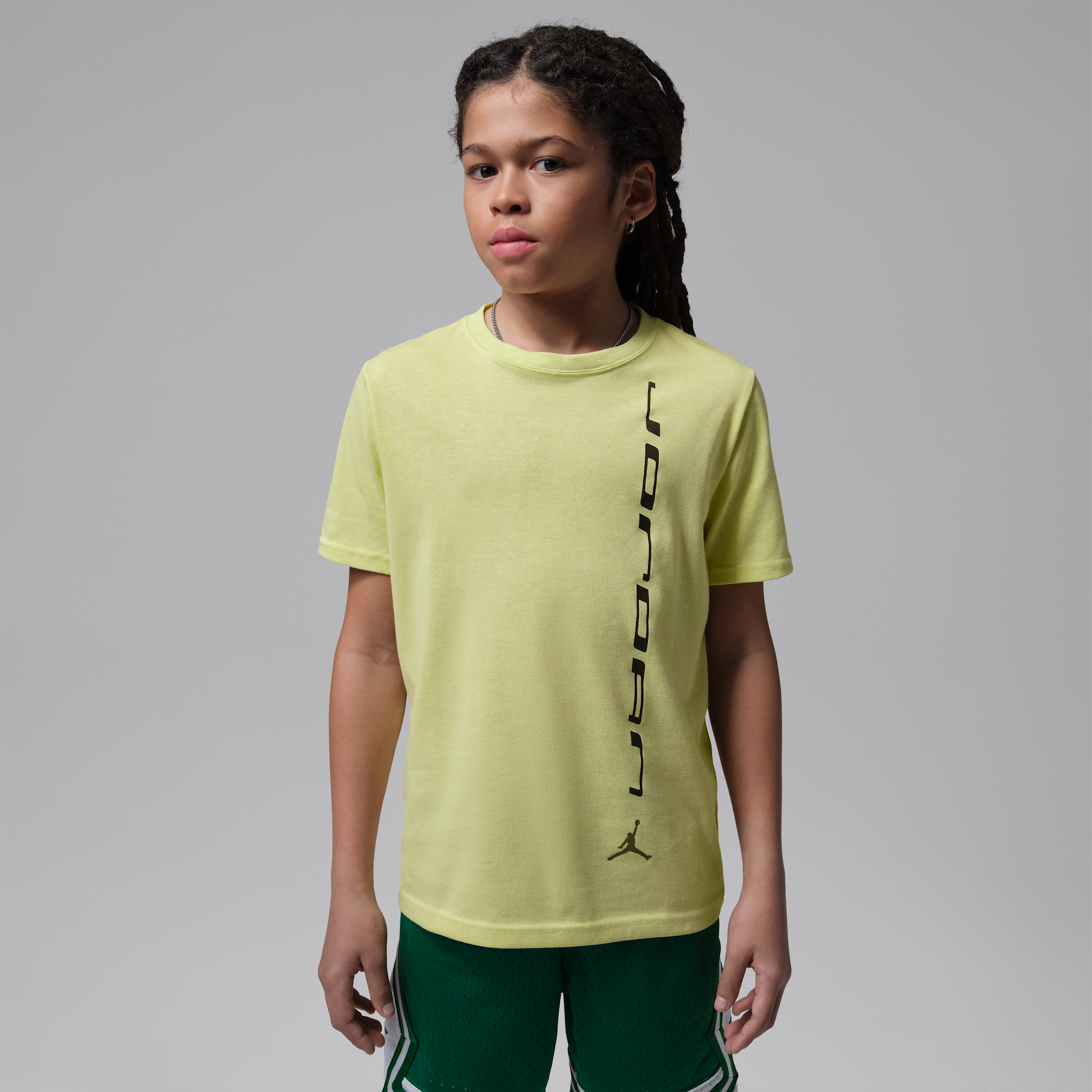 T-shirt con grafica Jordan Sport – Ragazzo/a - Verde