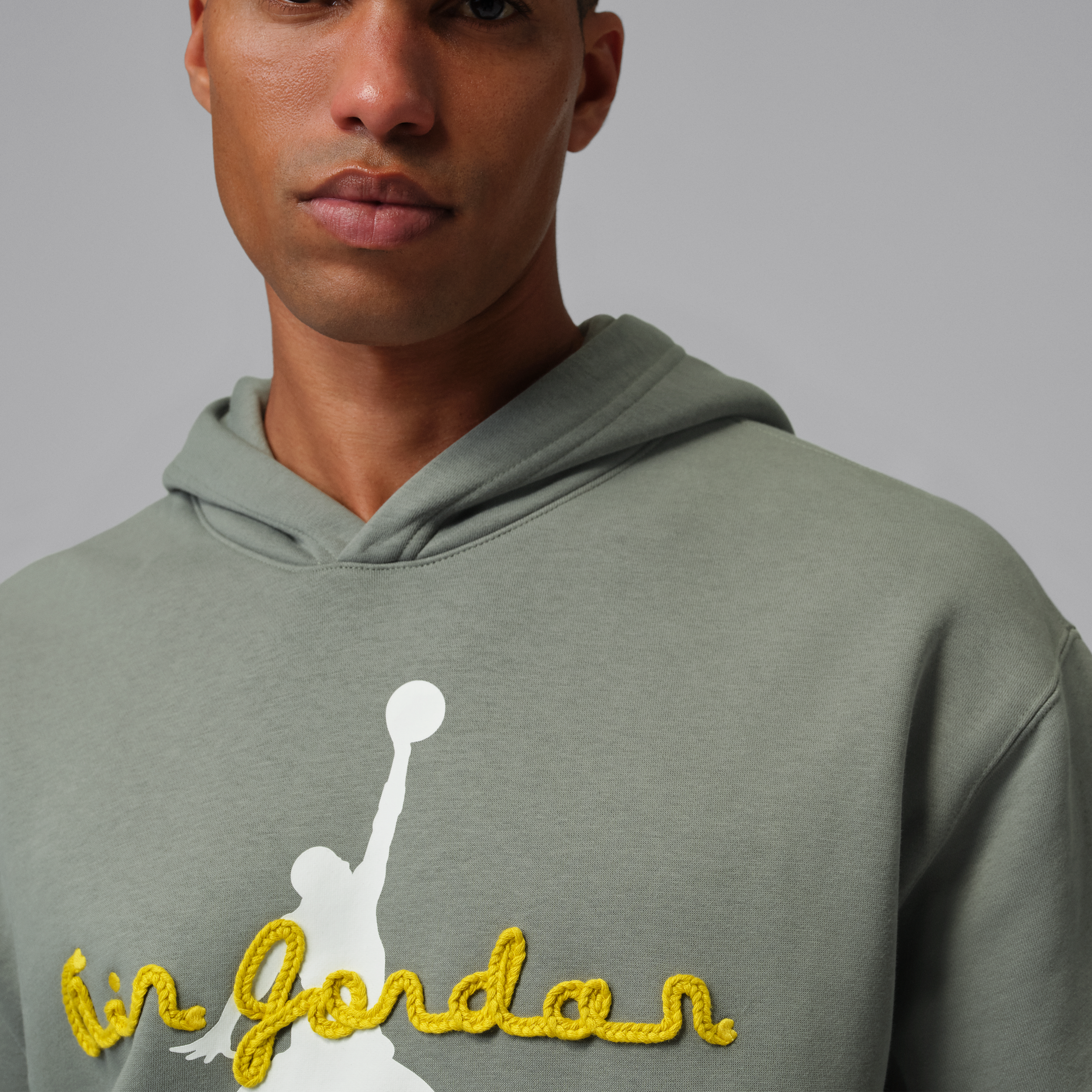 Thumbnail - Jordan Brooklyn Fleece Hoodie (Herren) - Grün