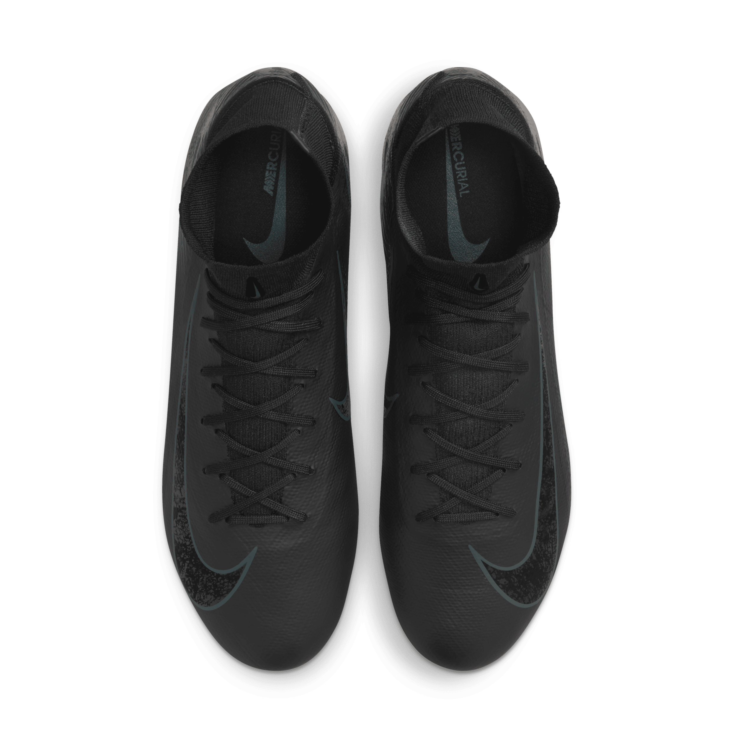 Chaussure de foot montante à crampons FG Nike Mercurial Superfly 10 Pro - Noir