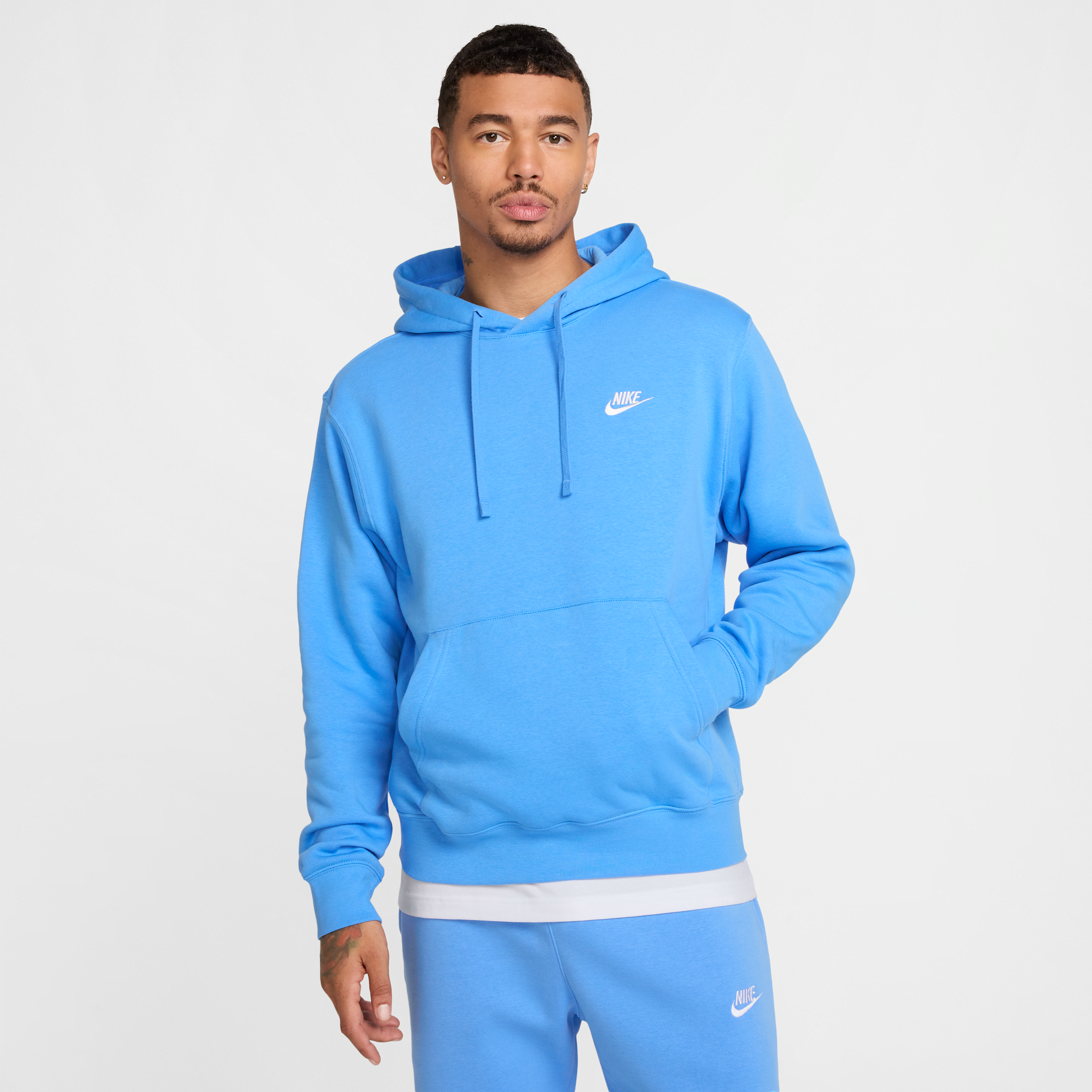 Sweat à capuche Nike Sportswear Club Fleece - Bleu