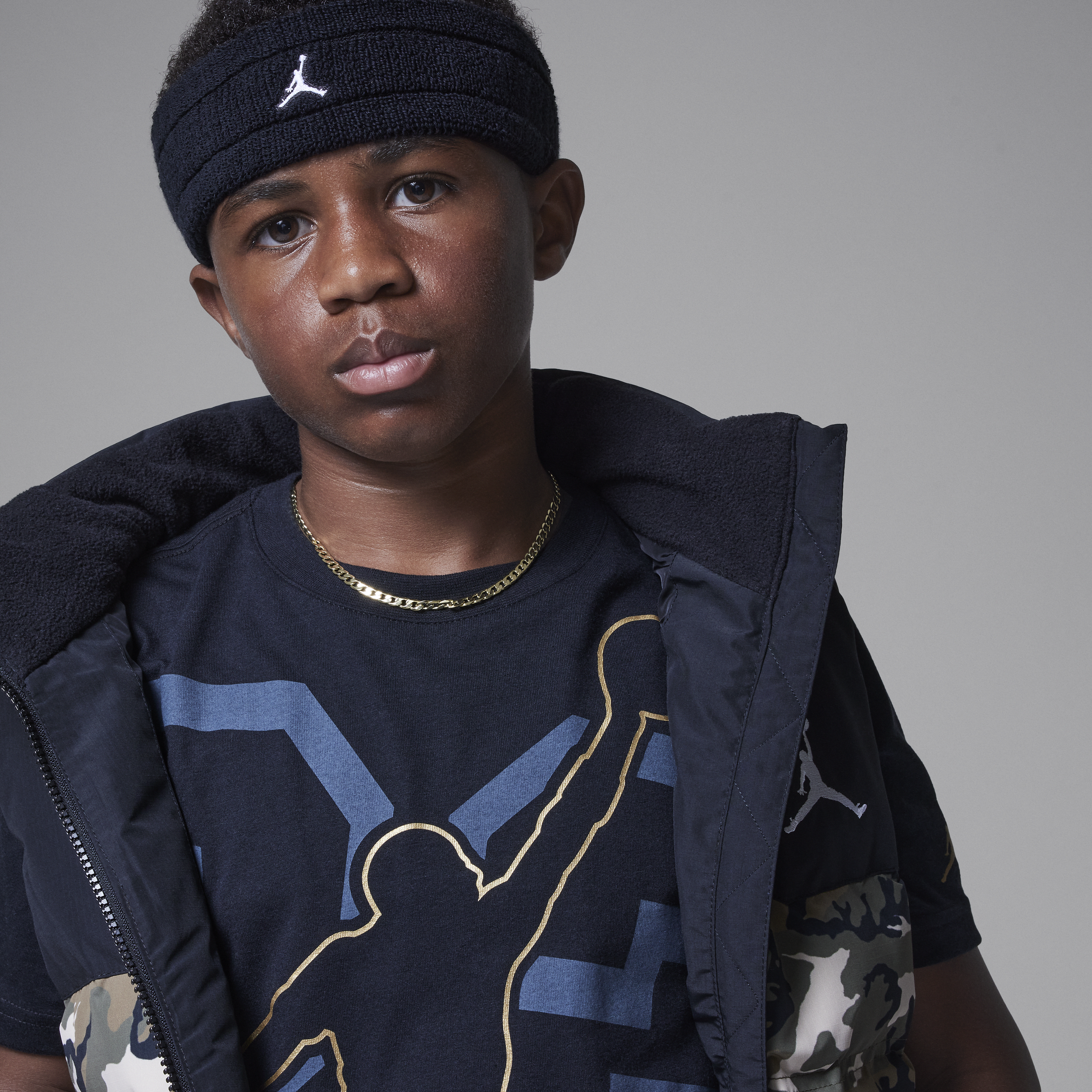 Thumbnail - Jordan Shining Jumpman T-Shirt (ältere Kinder) - Schwarz