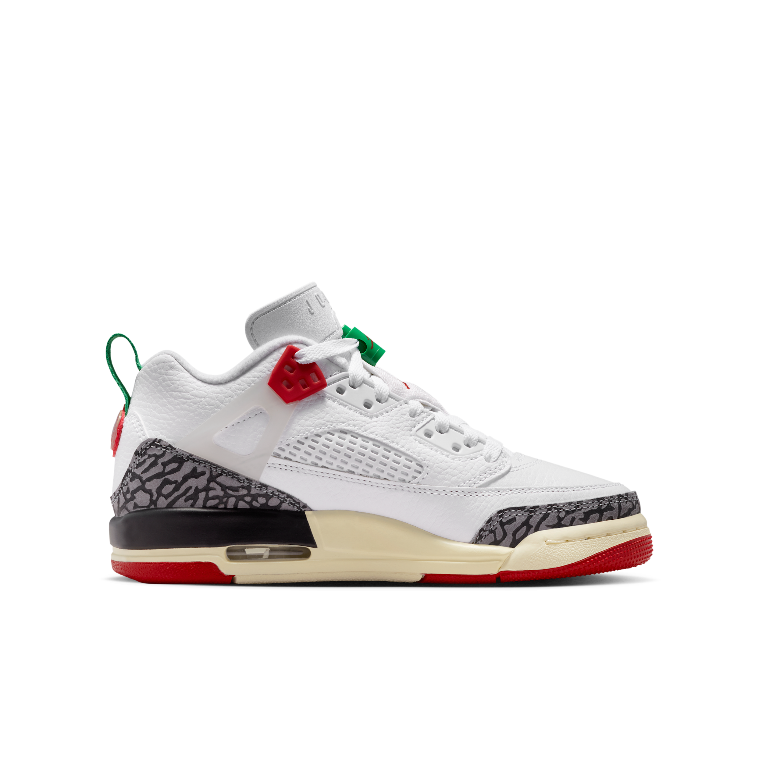 Thumbnail - Jordan Spizike Low Schuh für ältere Kinder - Weiß