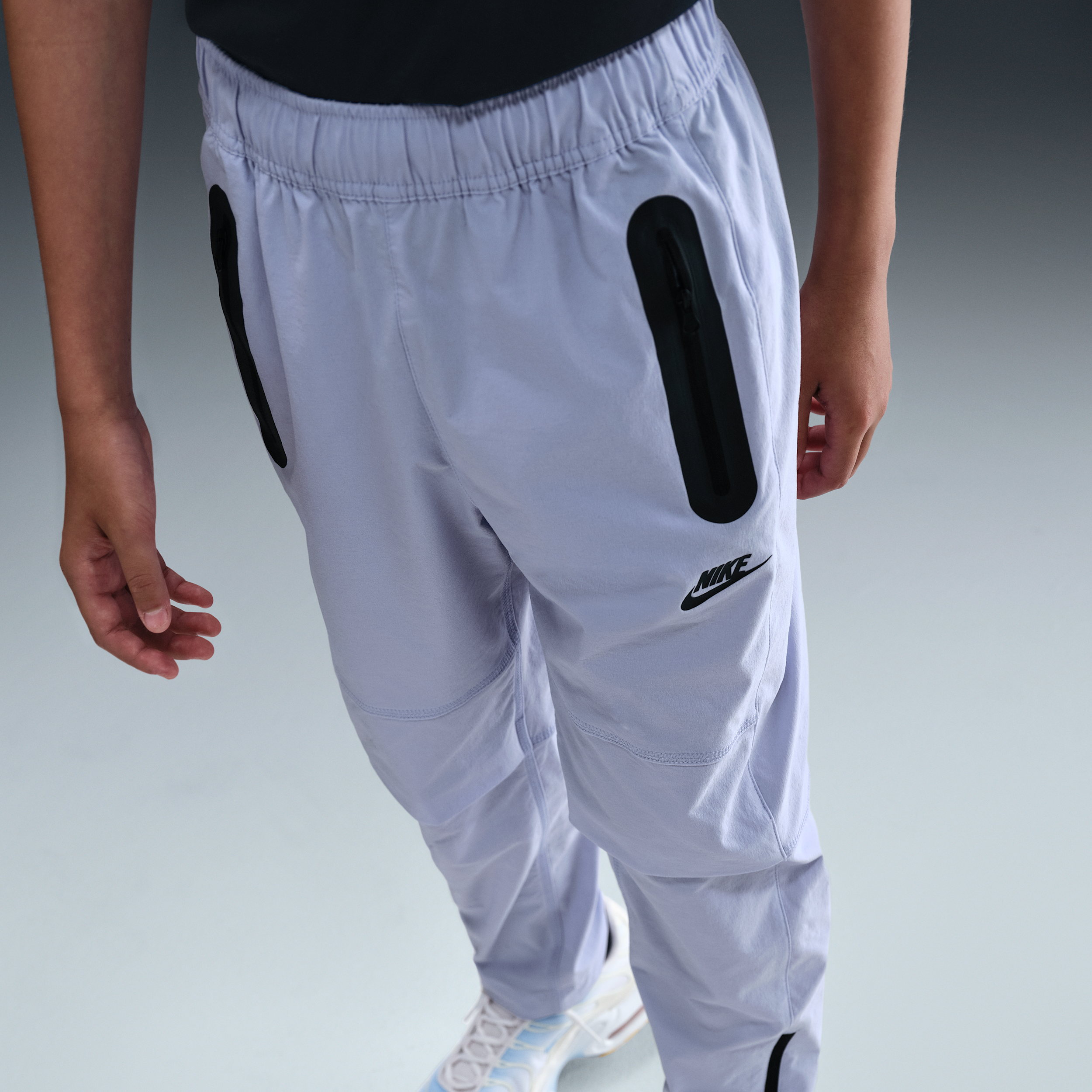 Thumbnail - Nike Tech Webhose (ältere Kinder, Jungen) - Grau