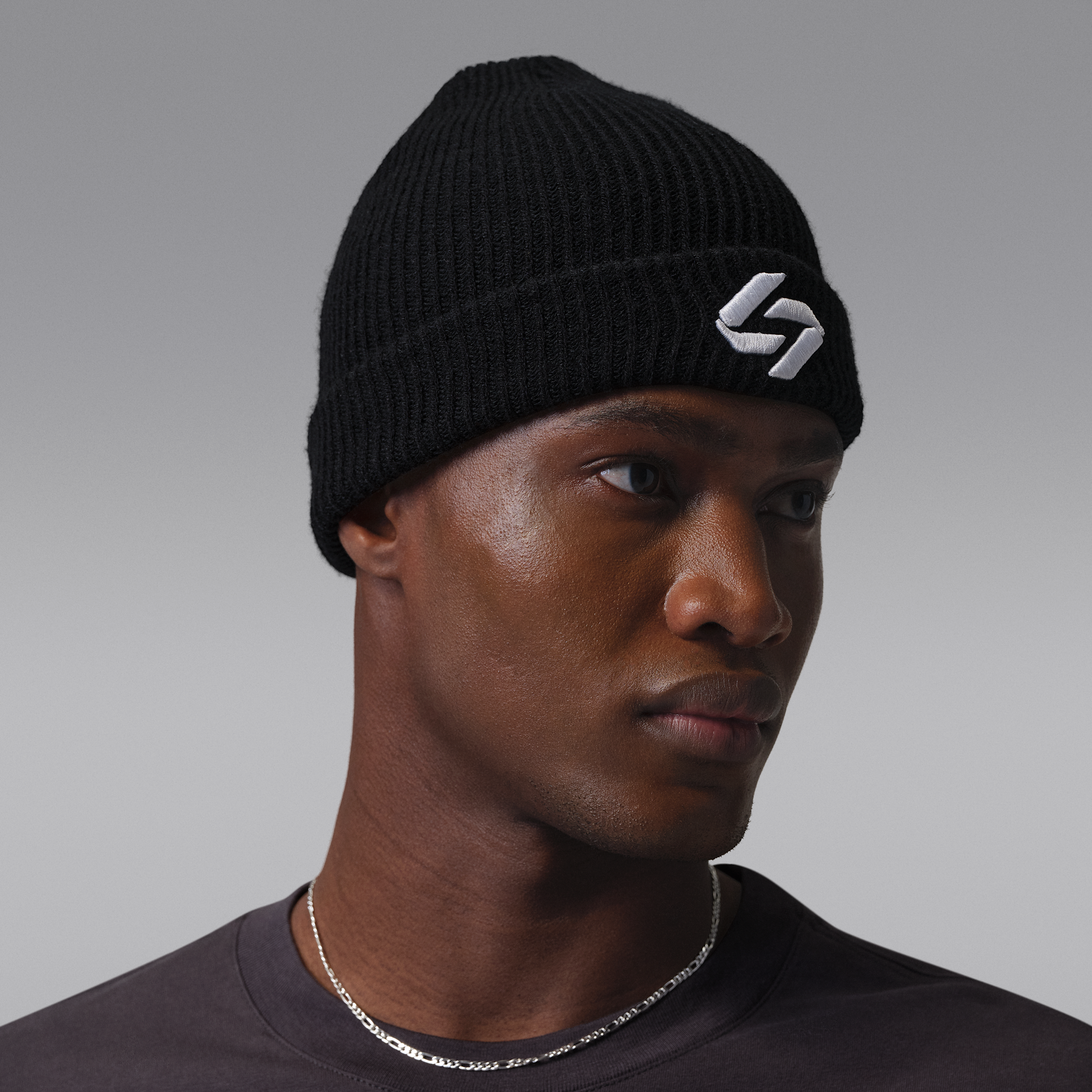 Thumbnail - Luka Peak Beanie - Schwarz