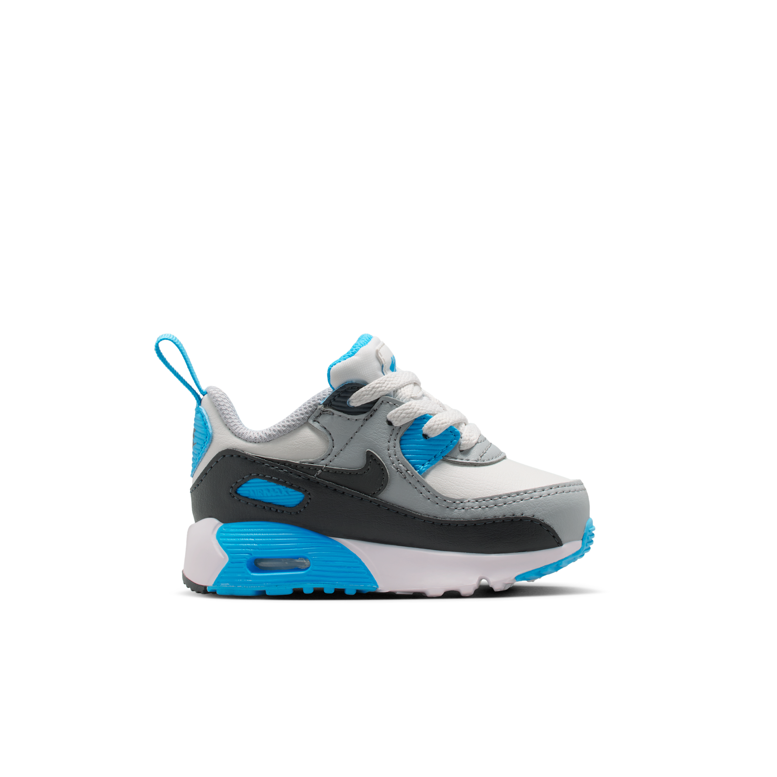 Thumbnail - Nike Air Max 90 EasyOn Schuh für Babys und Kleinkinder - Grau
