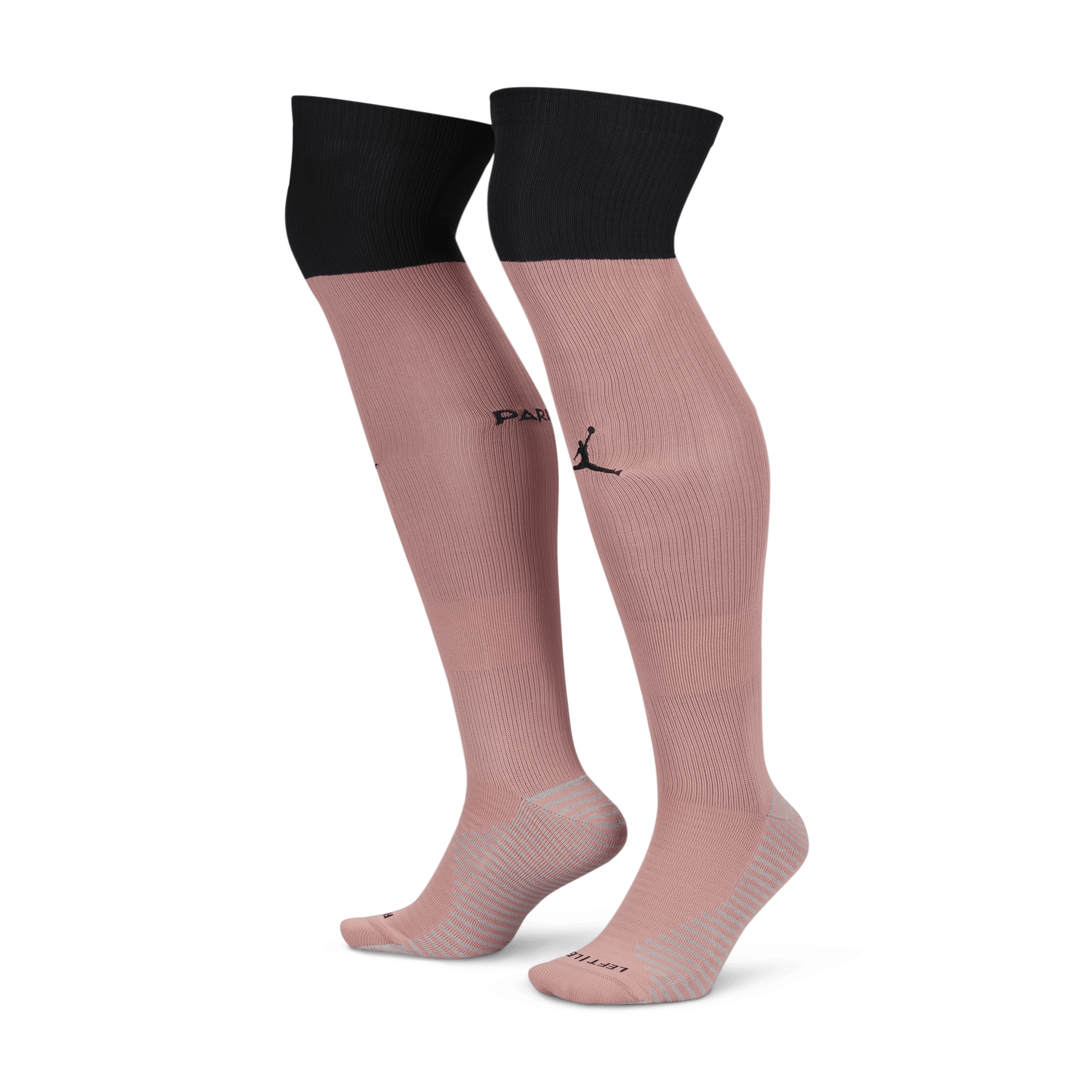 Chaussettes de foot montantes Jordan Paris Saint-Germain 2024/25 Strike 3e tenue - Rose