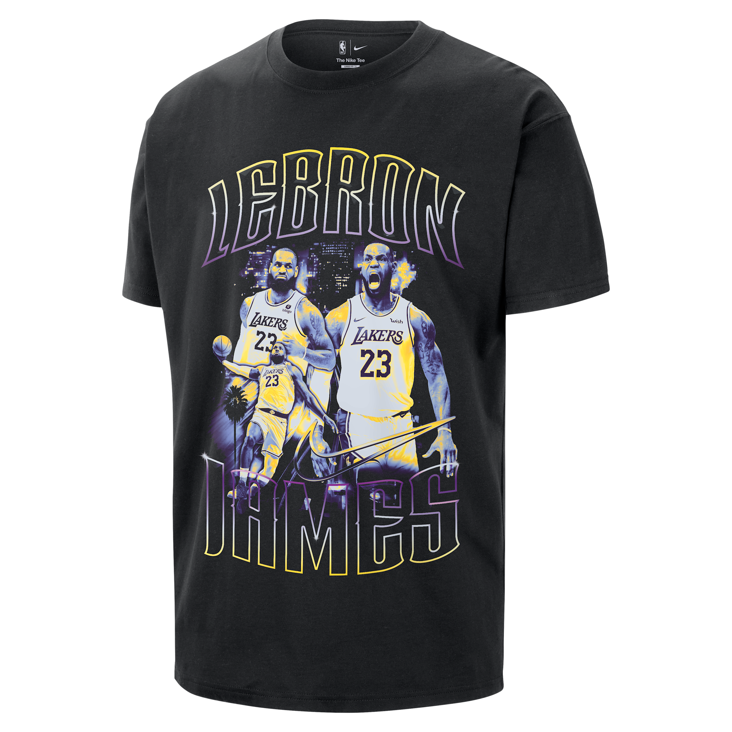 Thumbnail - LeBron Nike NBA-T-Shirt für Herren - Schwarz