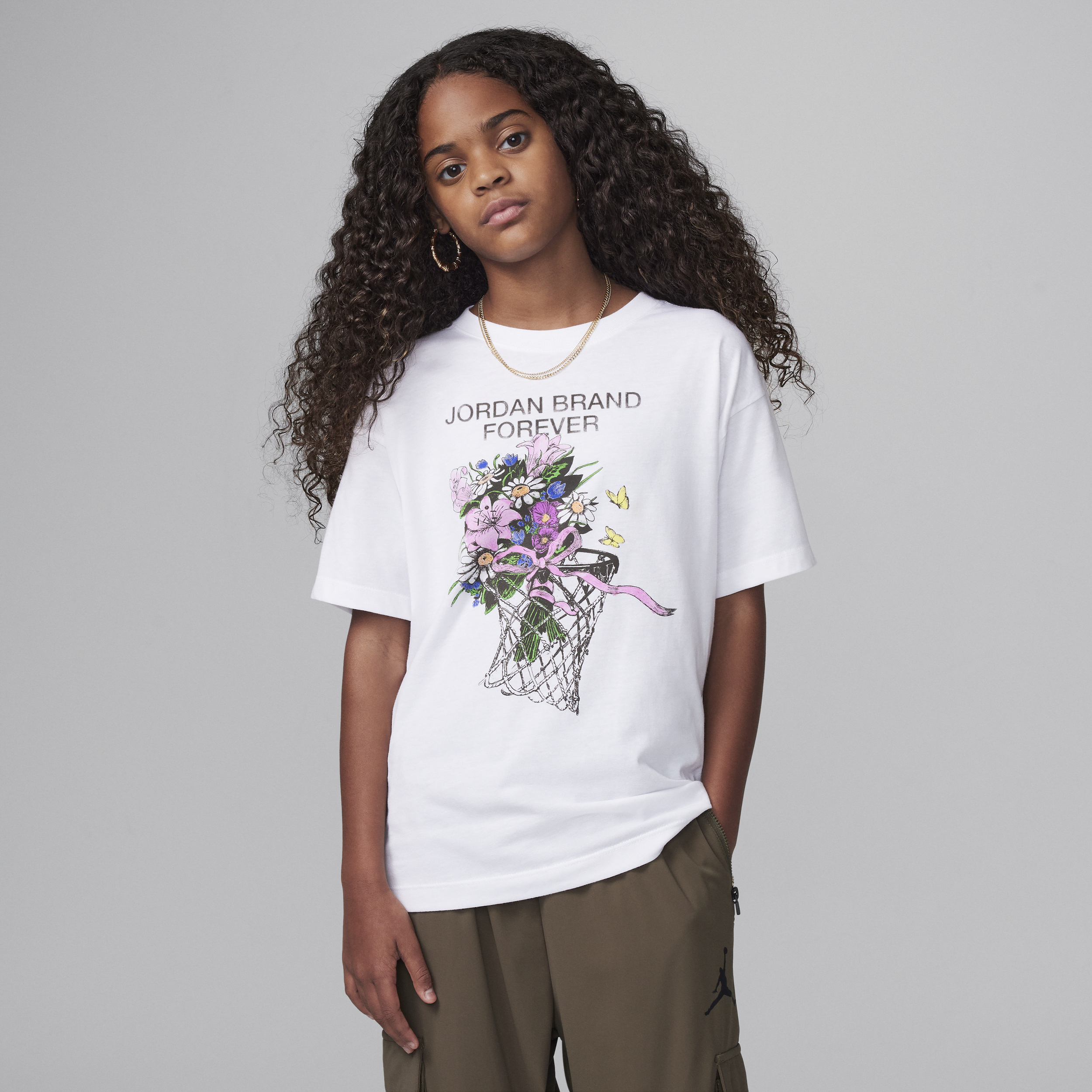 Jordan Brand Forever T-shirt voor kids - Wit