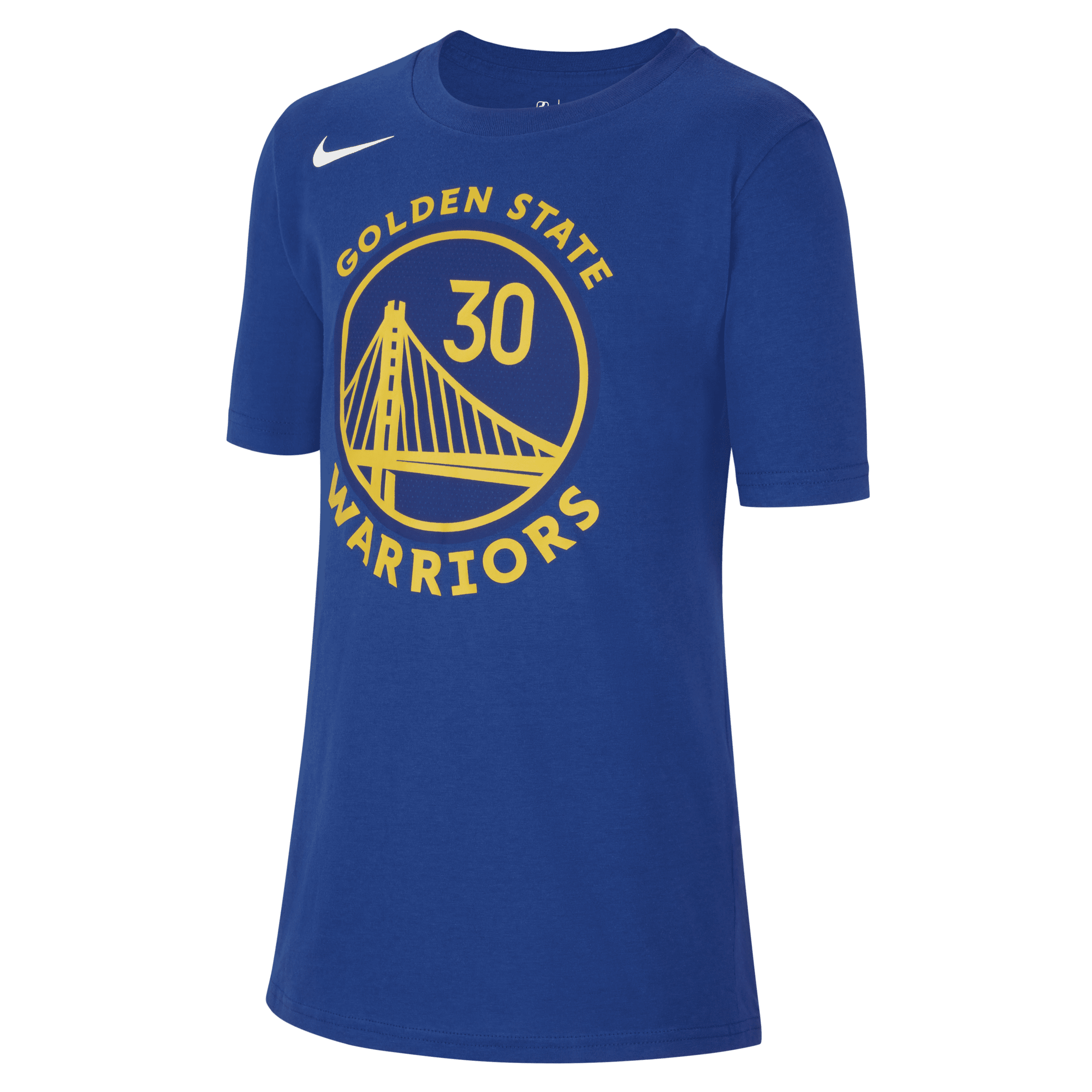 Nike Golden State Warriors  NBA-shirt voor kids - Blauw