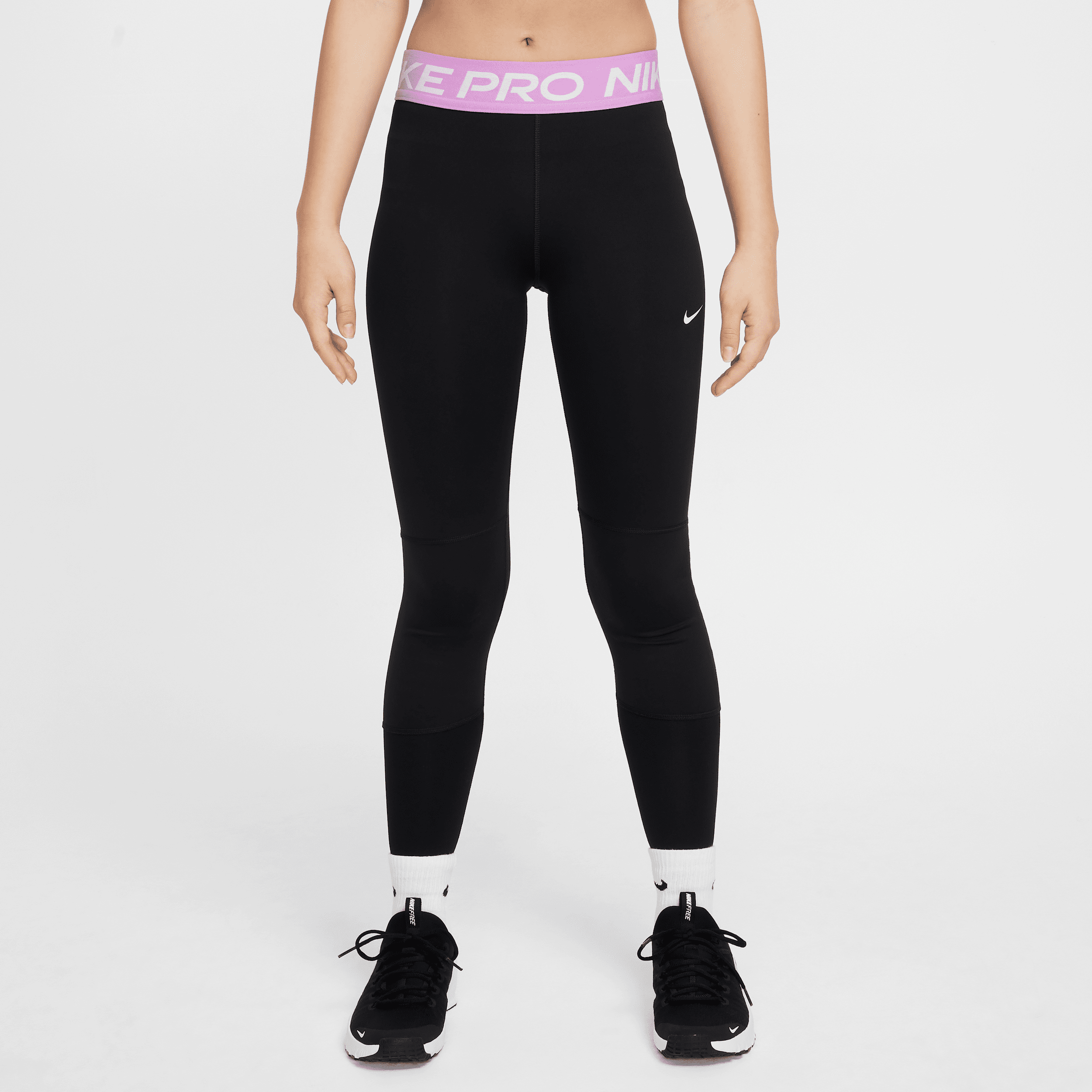 Legging Nike Pro Dri-FIT pour ado (fille) - Noir
