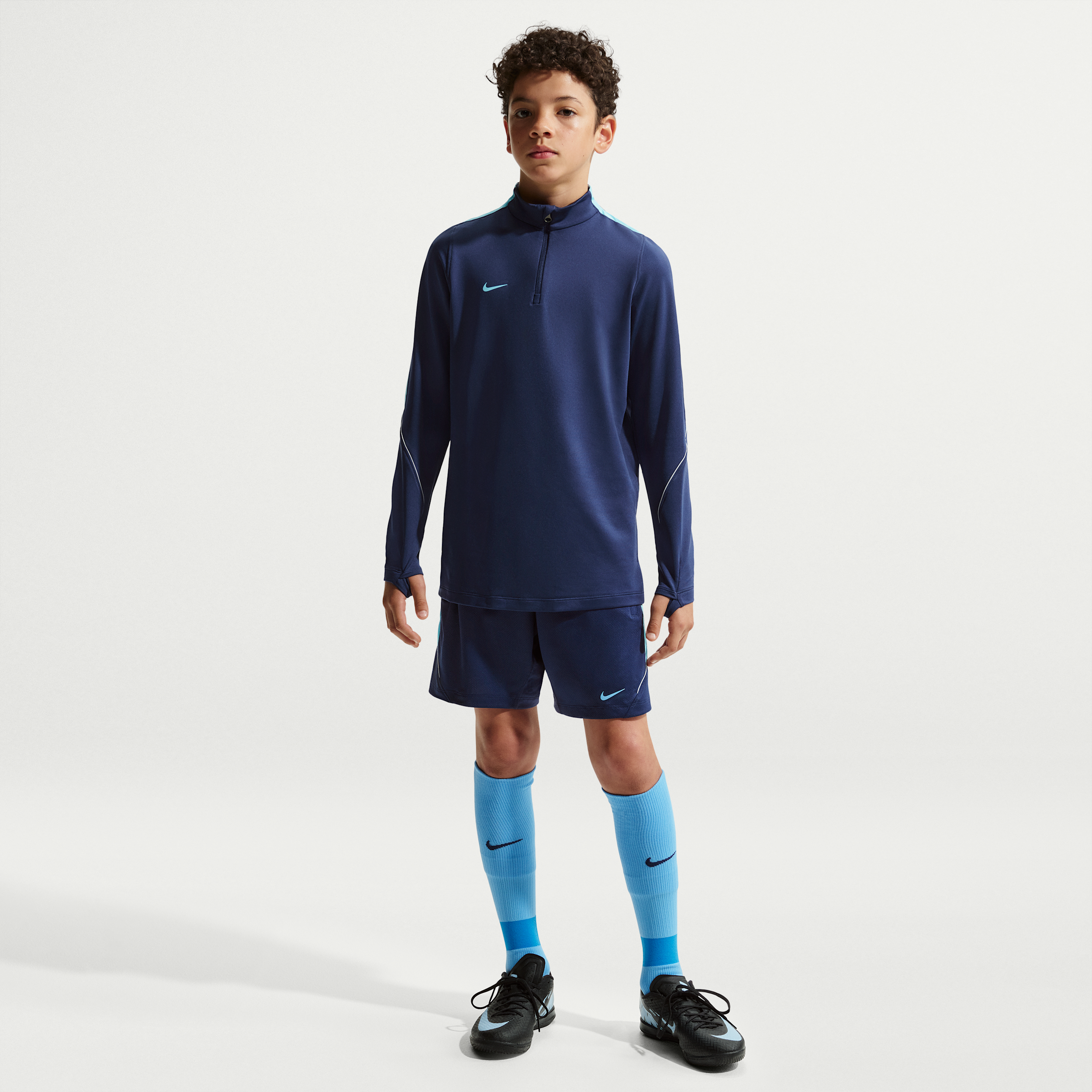 Shorts da calcio Dri-FIT Nike Strike – Ragazzo/a - Blu