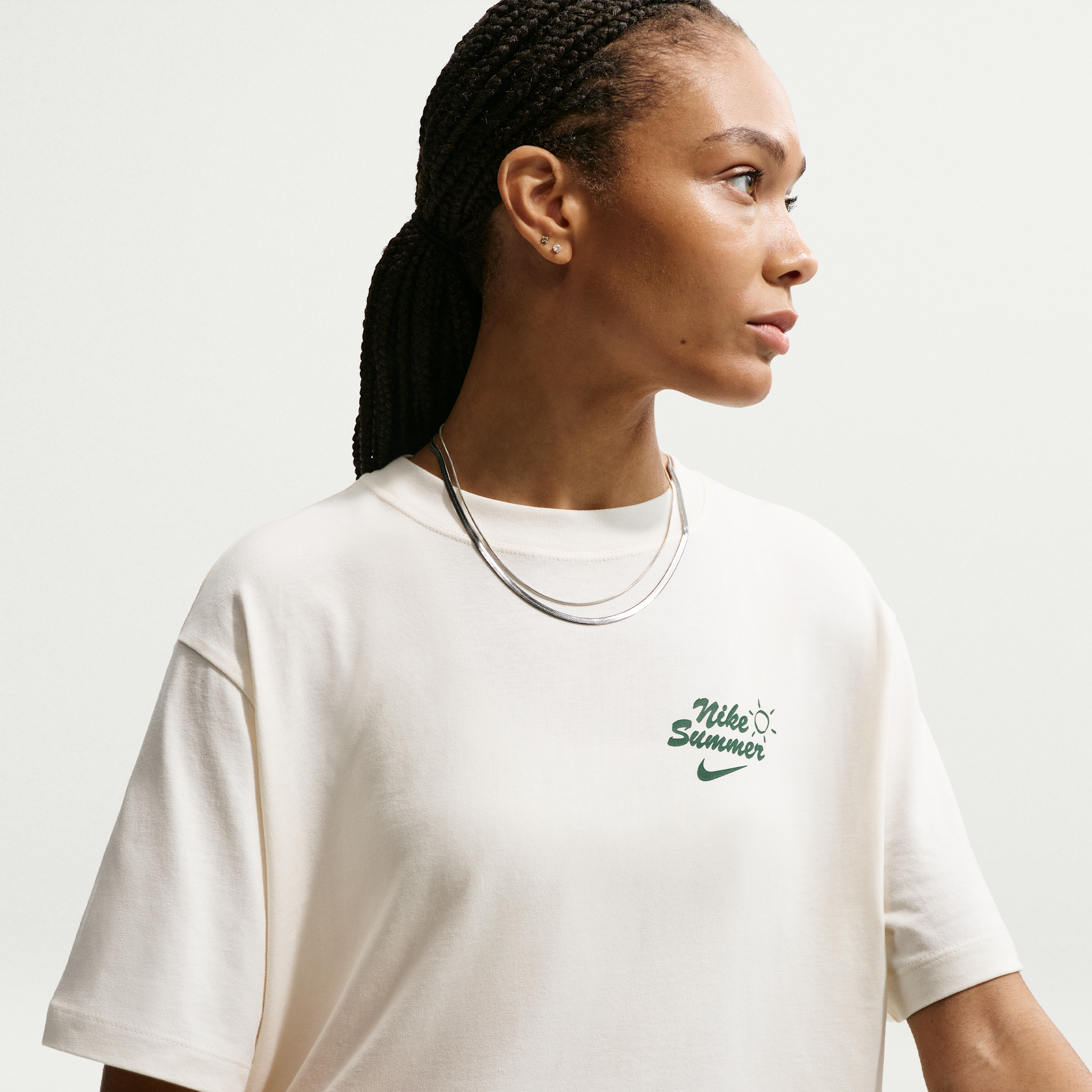 Thumbnail - Nike T-Shirt (Damen) - Braun