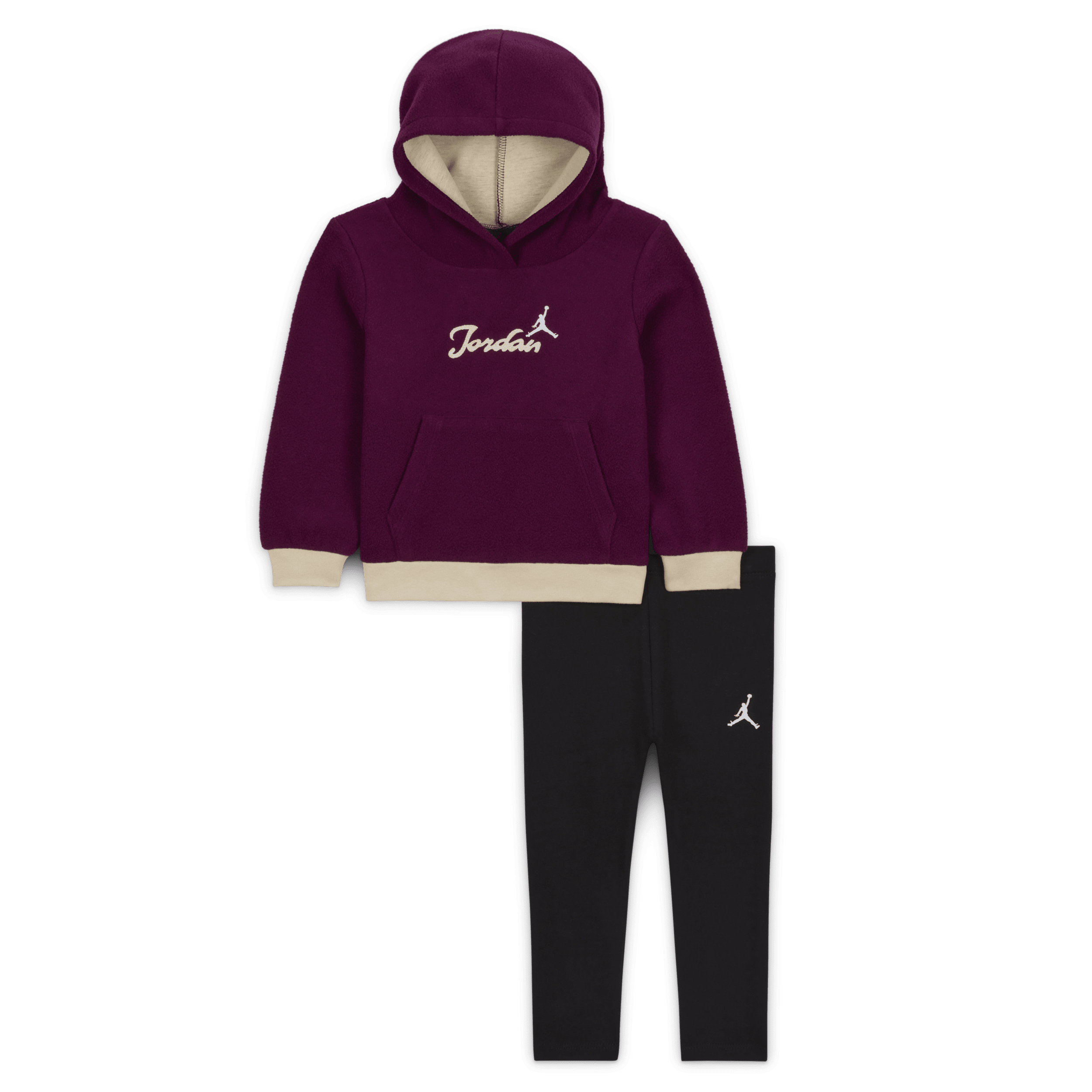 Ensemble deux pièces avec legging Meta-Enchantment Jordan Dri-FIT pour bébé (12-24 mois) - Noir