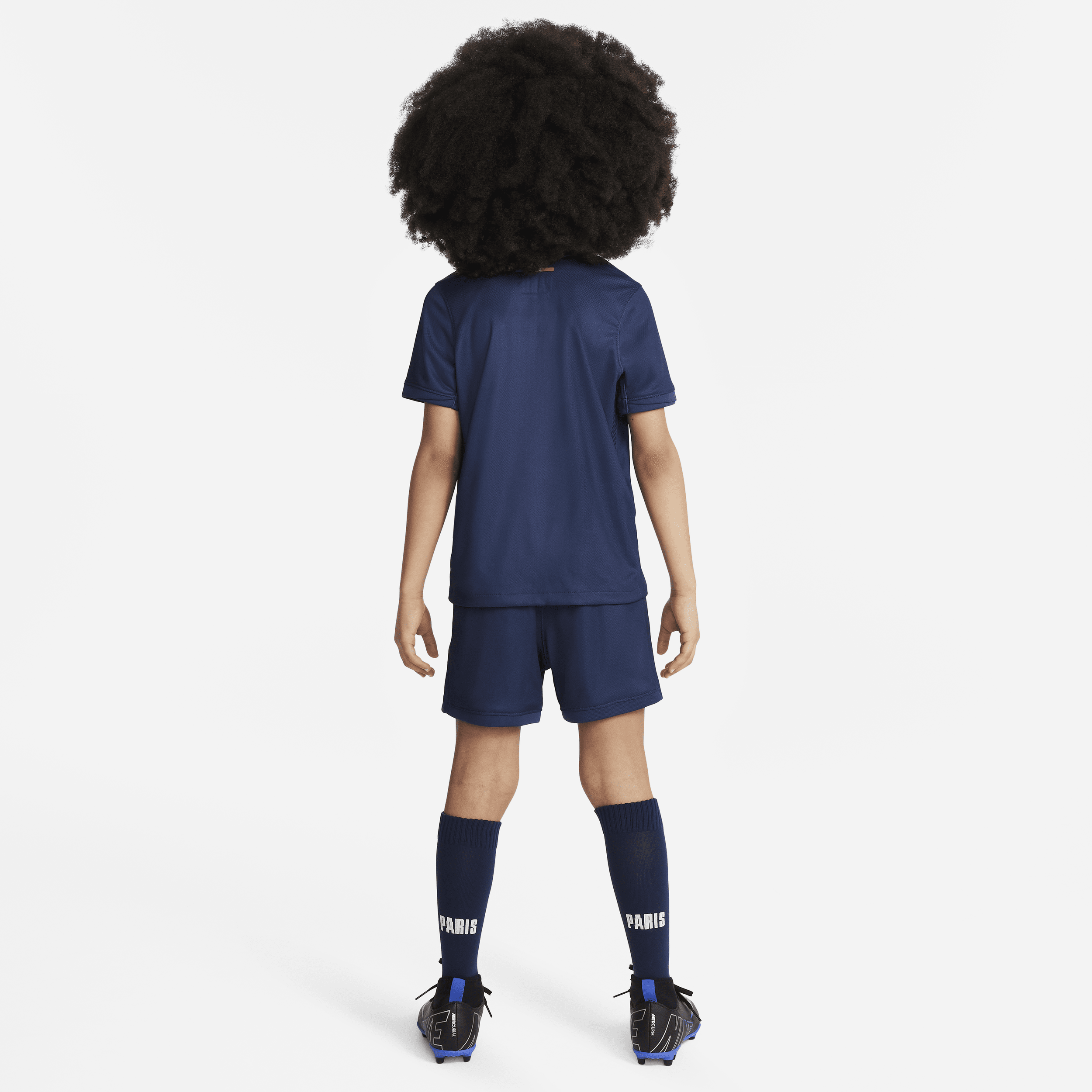 Nike Paris Saint-Germain 2024 Stadium Thuis replica voetbaltenue driedelig tenue voor kleuters Blauw
