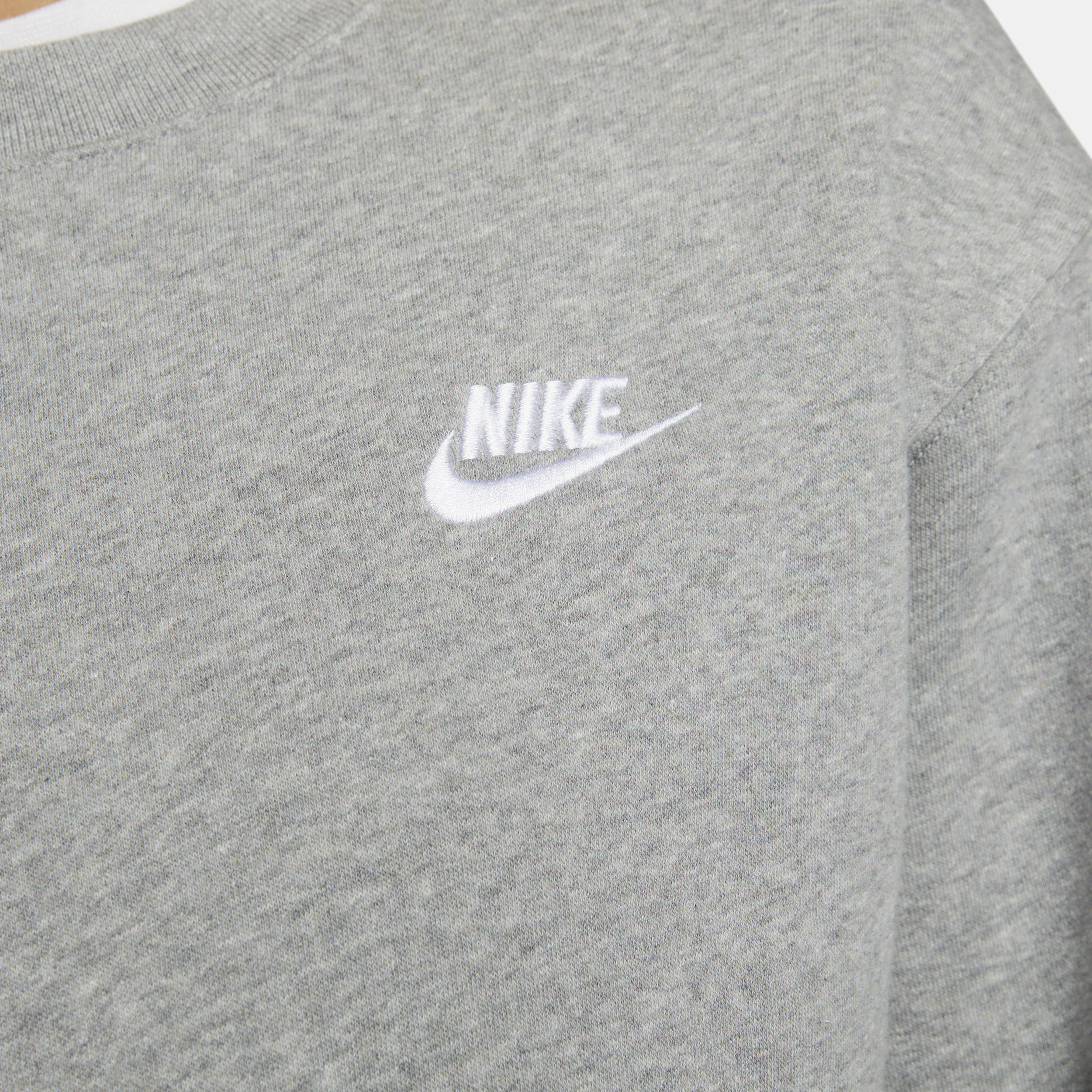 Haut Nike Sportswear Club Fleece pour Homme - Gris