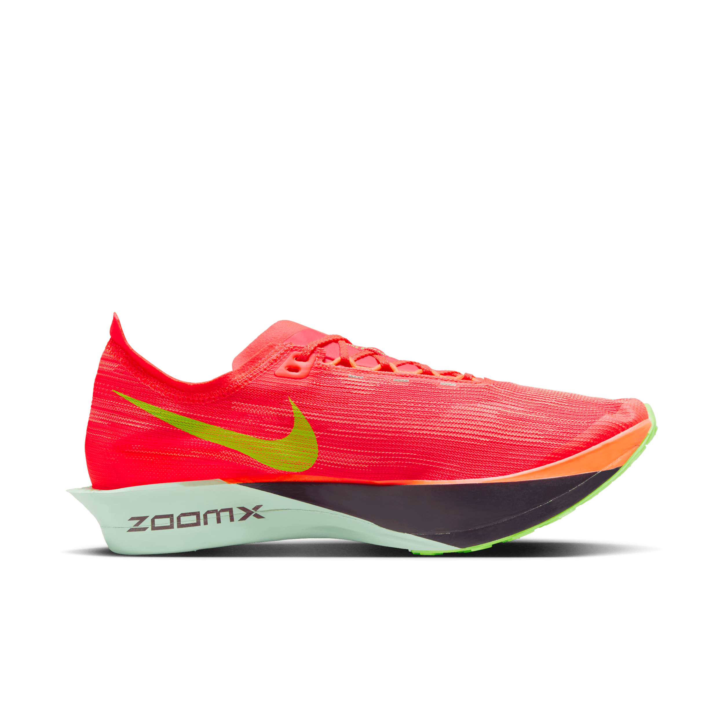 Nike ZoomX StreakFly 2 Bright Crimson Hyper Orange Gridiron Lime Blast - HF6416-600