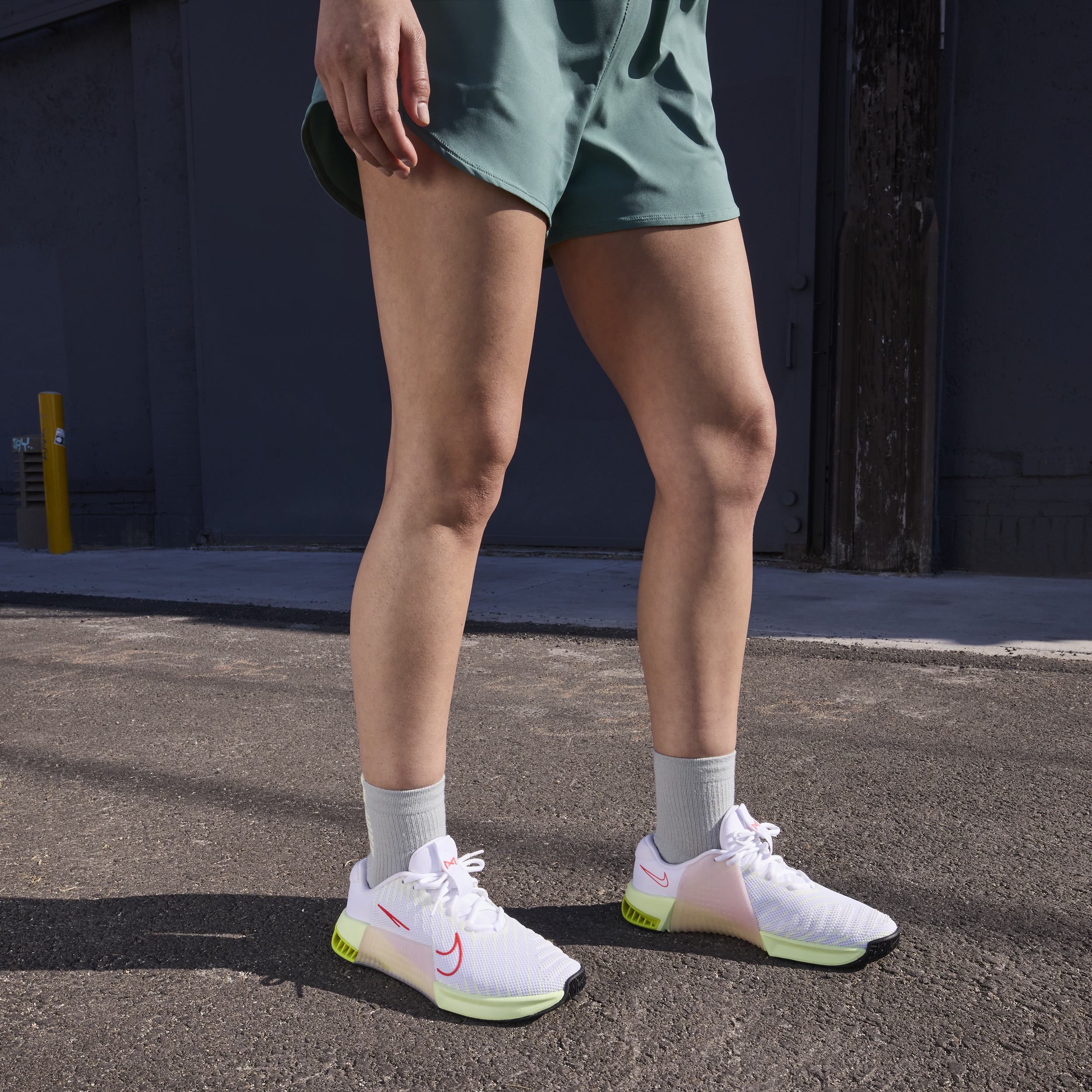 Chaussure d'entraînement Nike Metcon 9 pour femme - Blanc