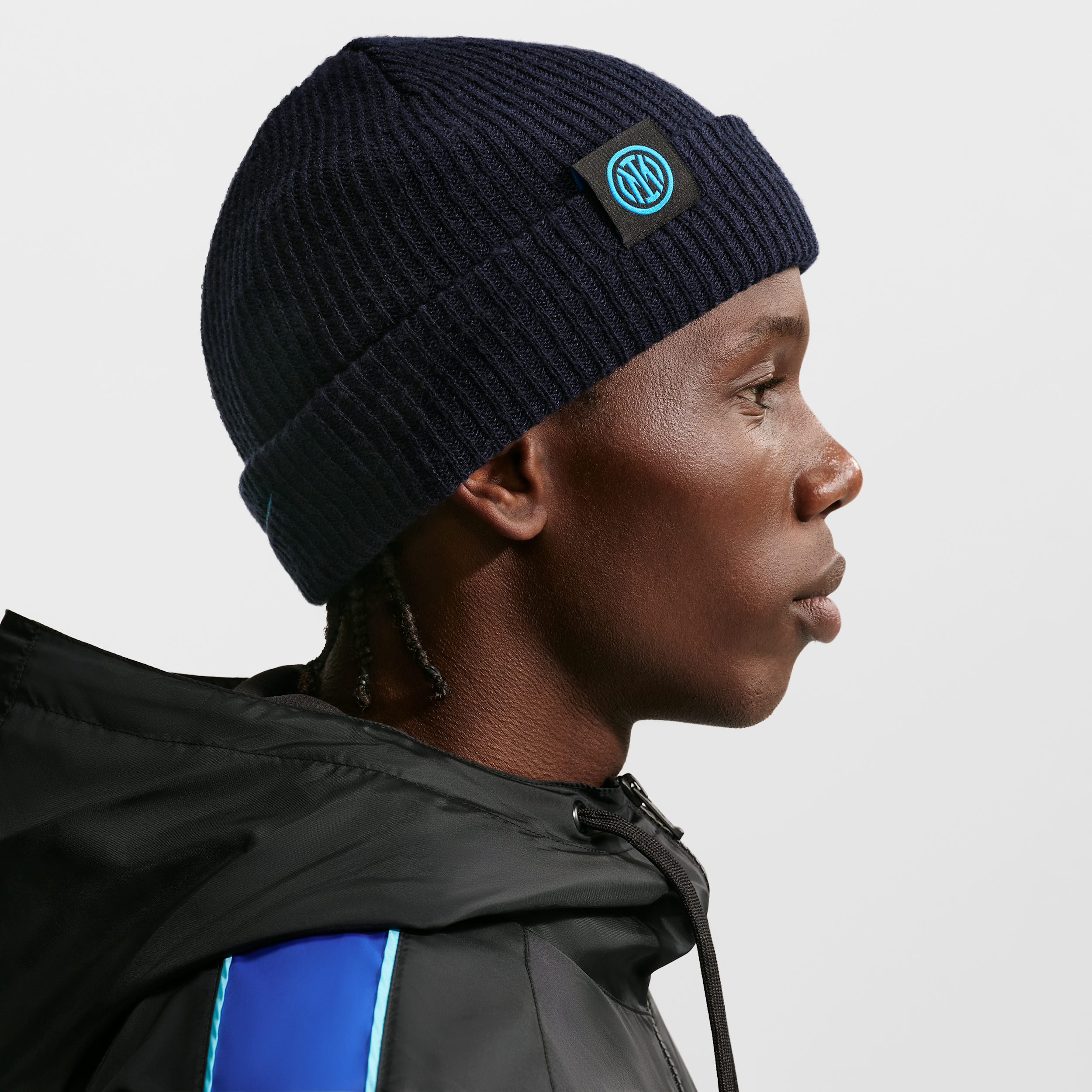 Thumbnail - Inter Mailand Nike Terra Beanie - Blau