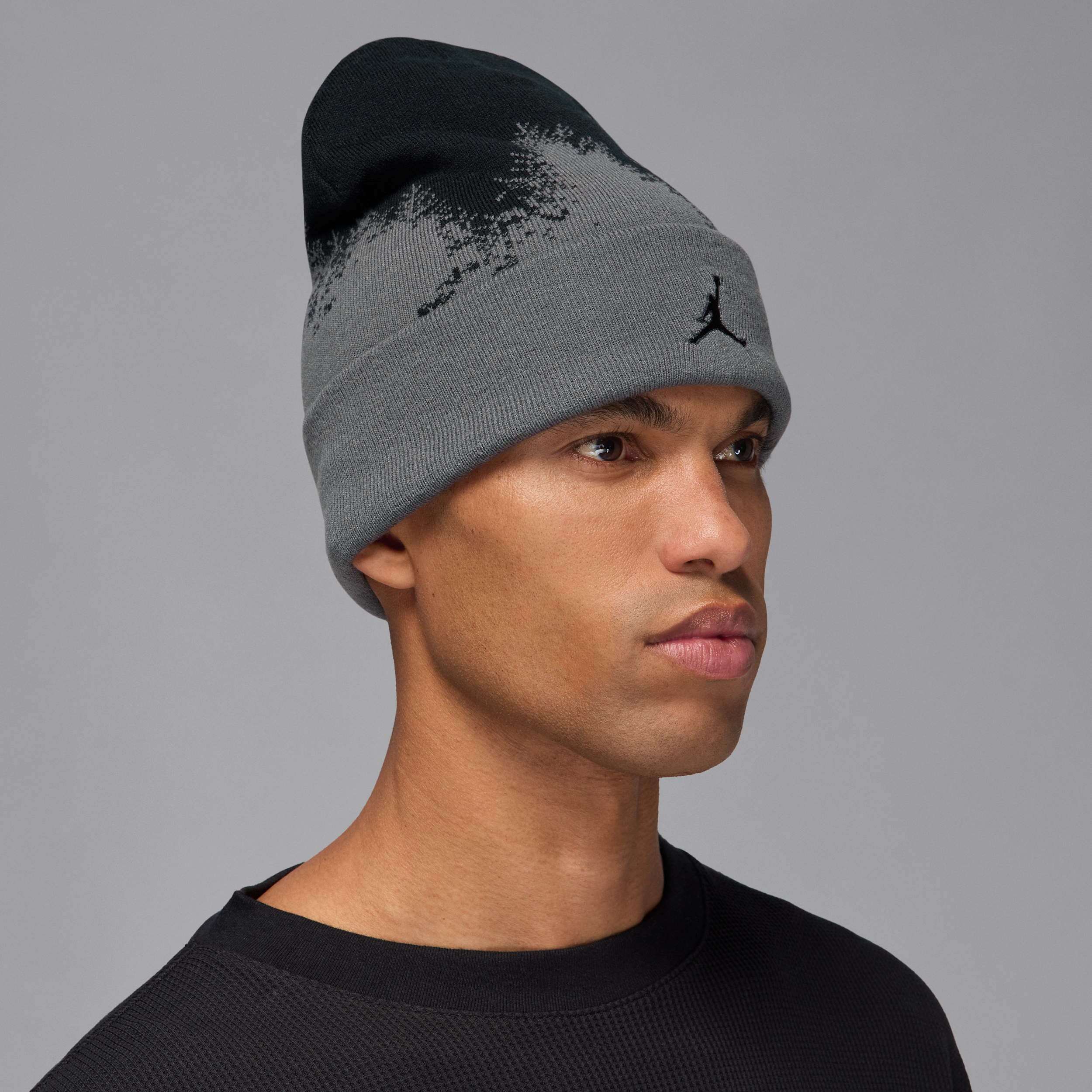 Thumbnail - Jordan Peak Beanie - Schwarz