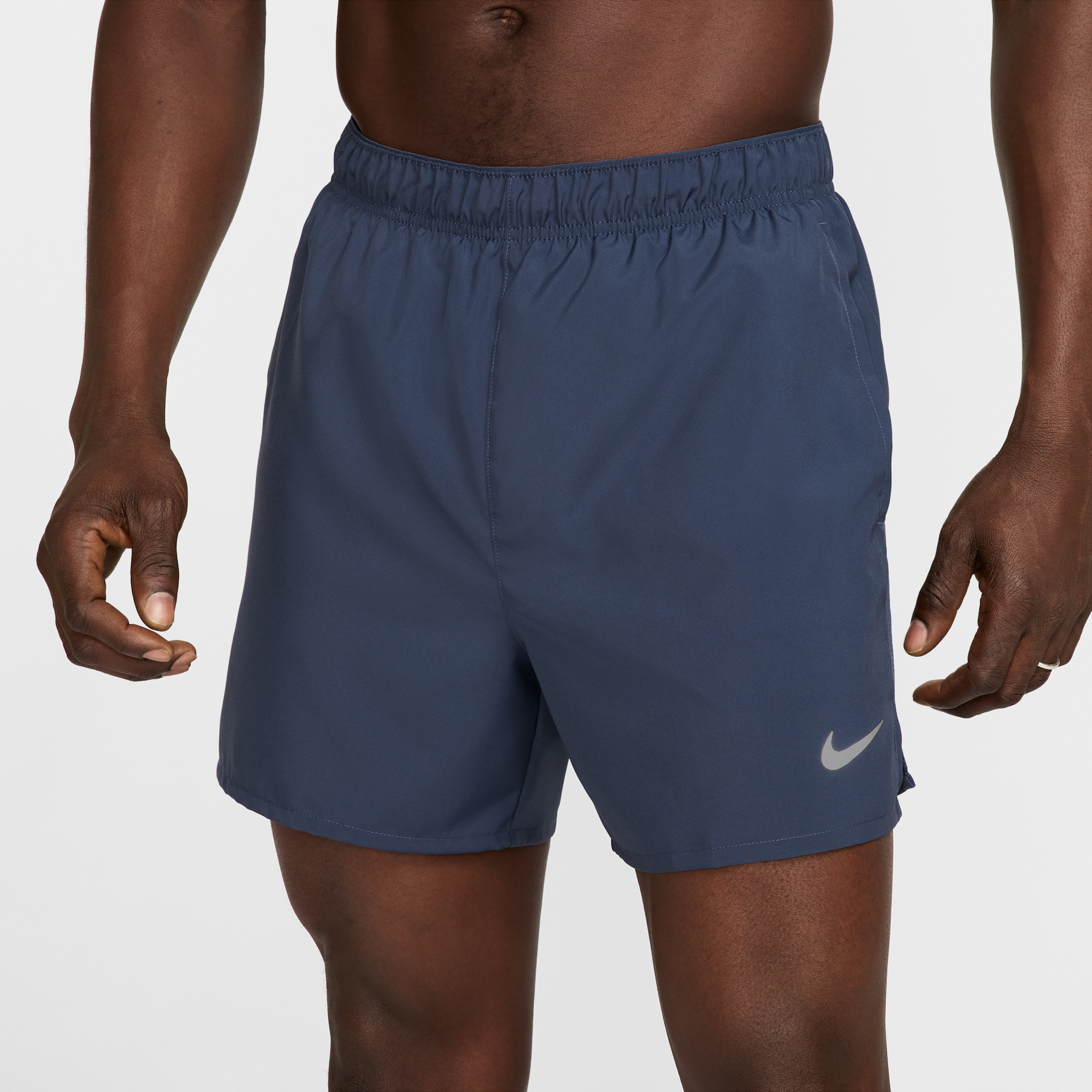Short de running avec sous-short intégré 13 cm Dri-FIT Nike Challenger pour homme - Bleu