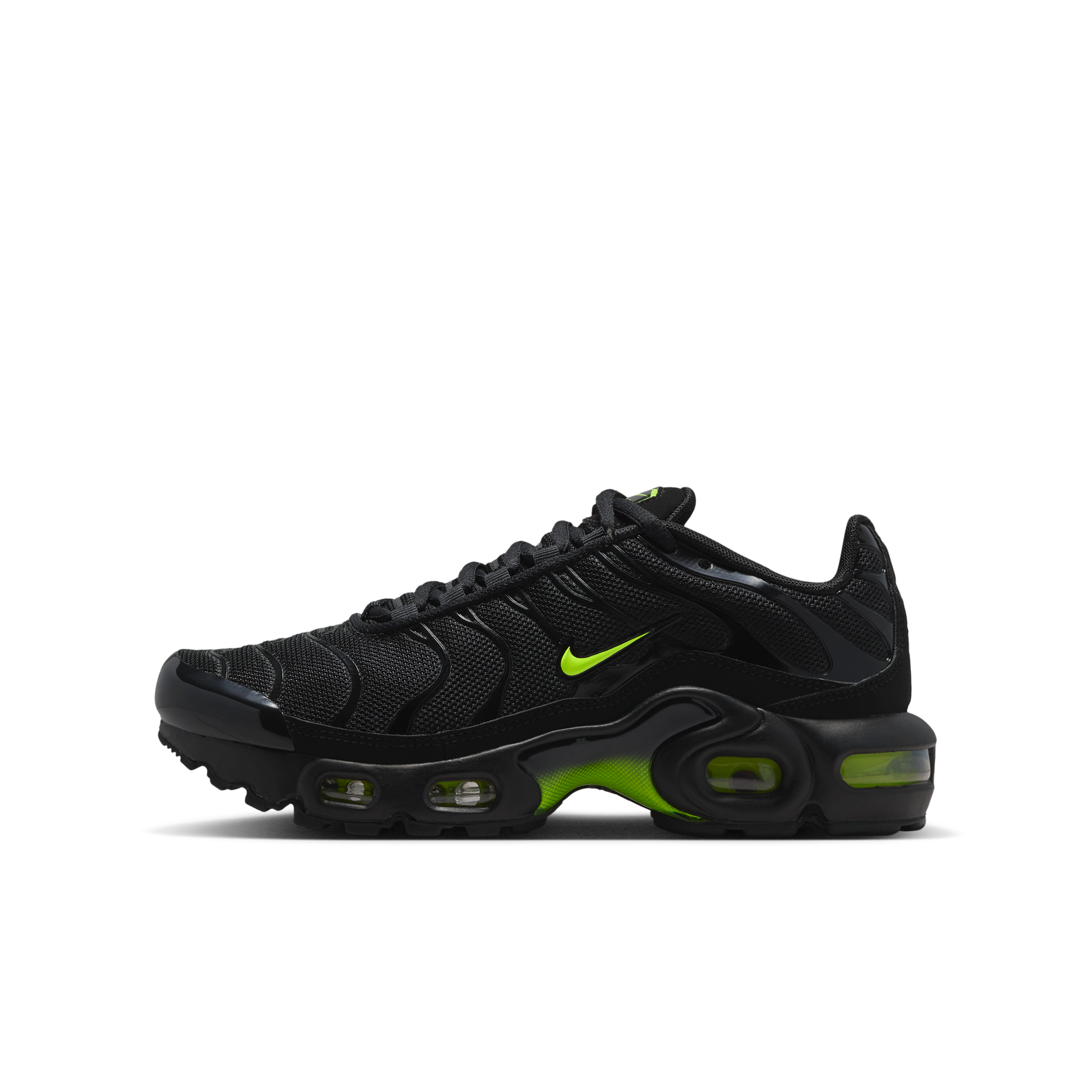Nike Air Max Plus kindersneaker zwart