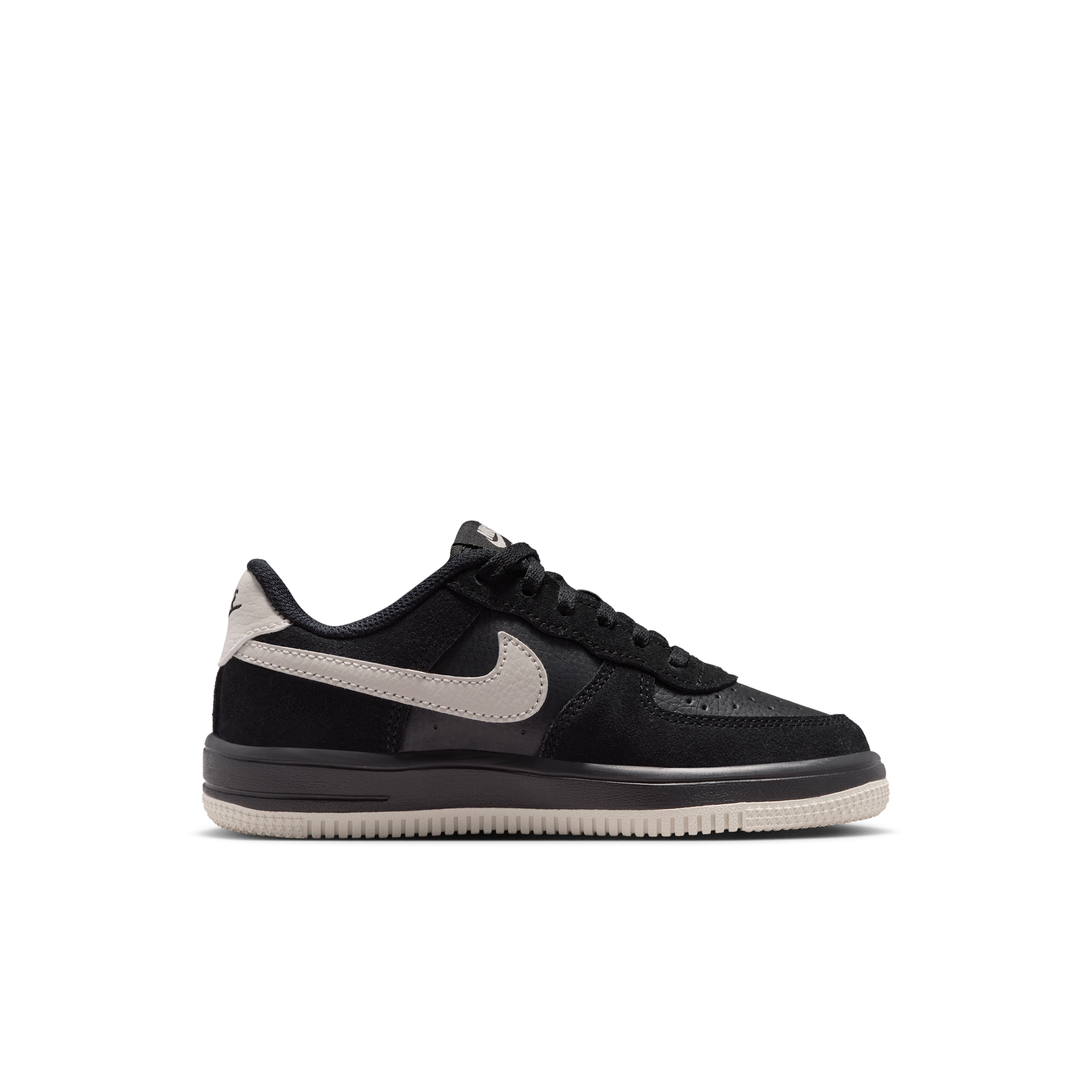 Thumbnail - Nike Force 1 Low LV8 2 Schuh (jüngere Kinder) - Schwarz