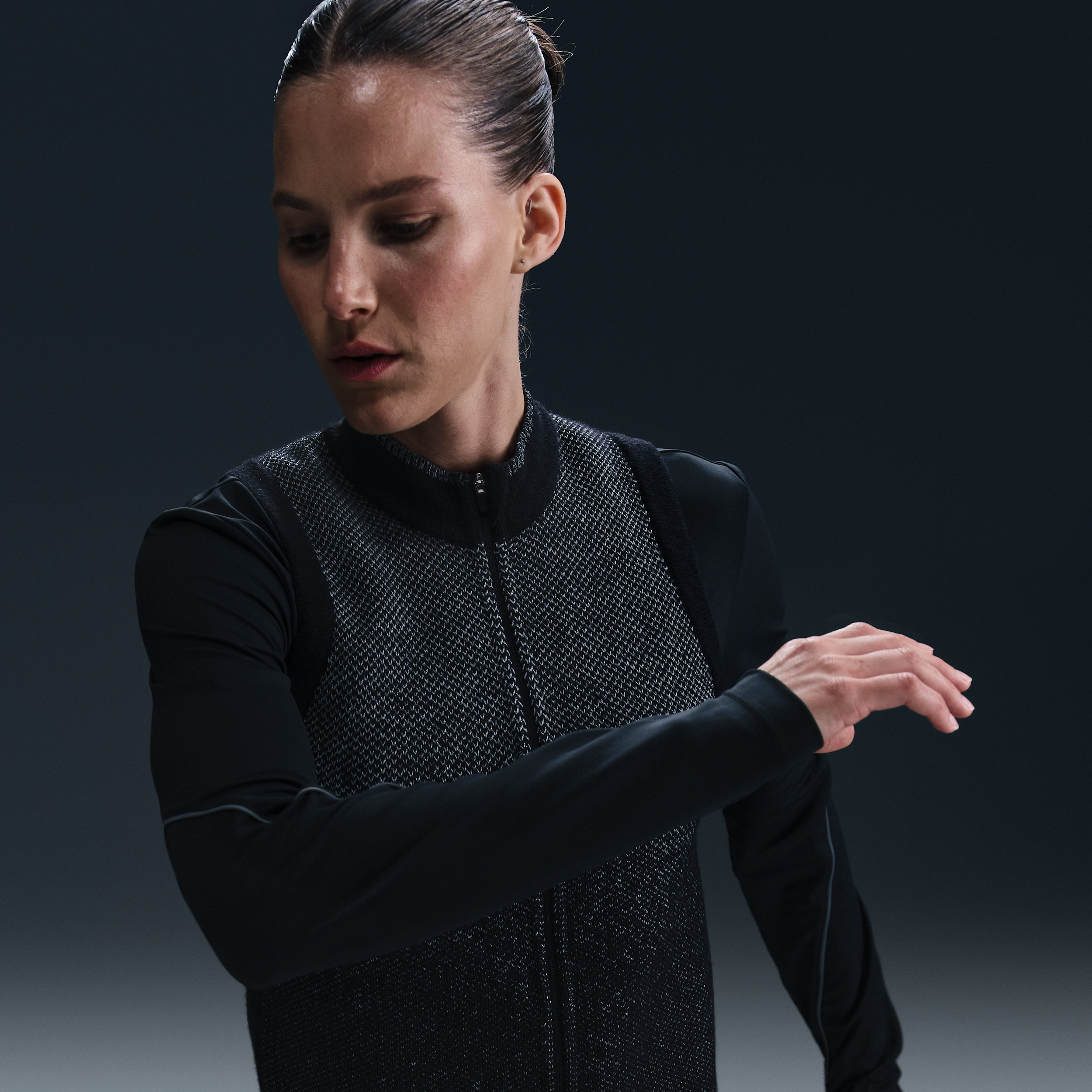 Veste de running sans manches Therma-FIT Nike Running Division pour femme - Noir