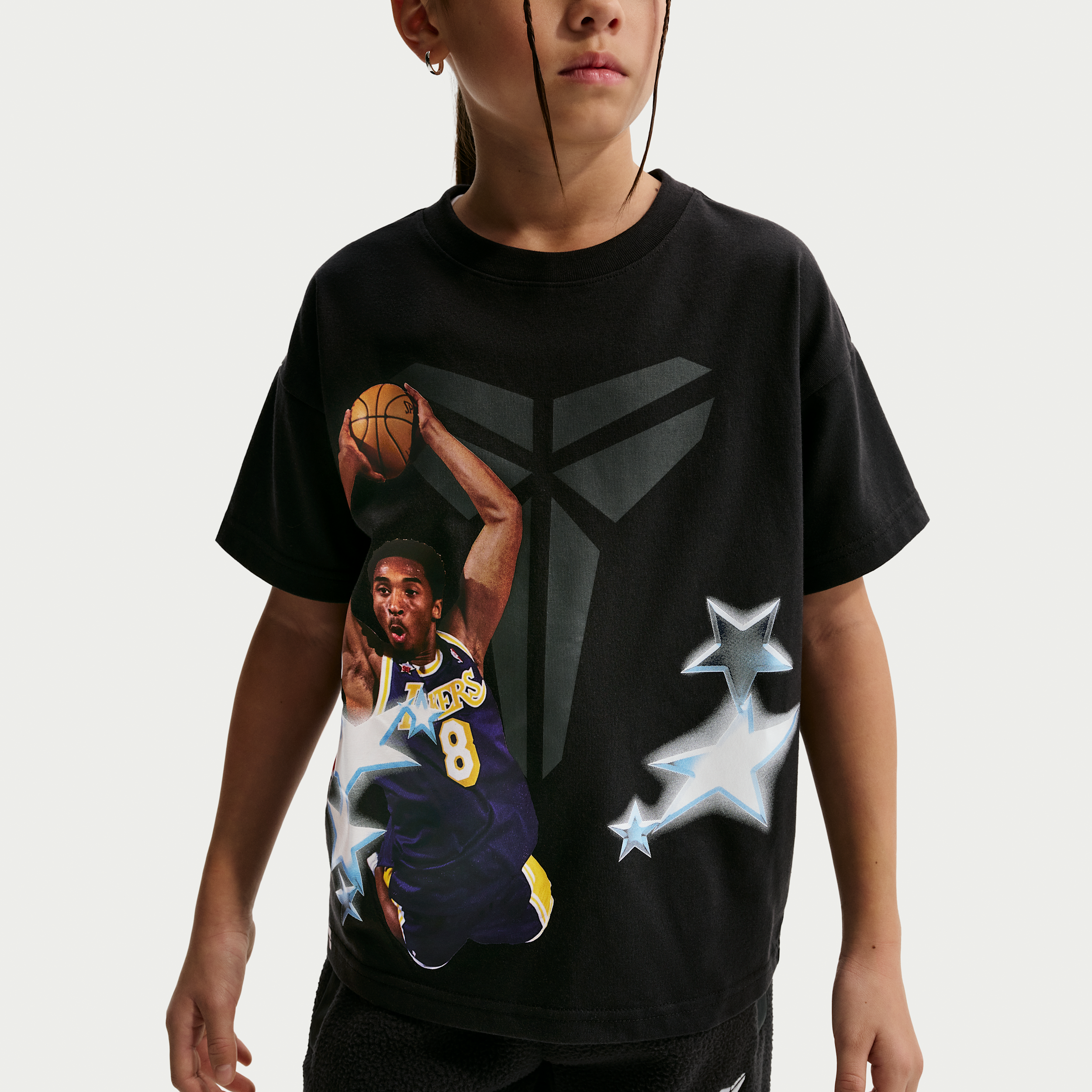 Thumbnail - Kobe Dri-FIT Max90 T-Shirt (Kinder) - Schwarz