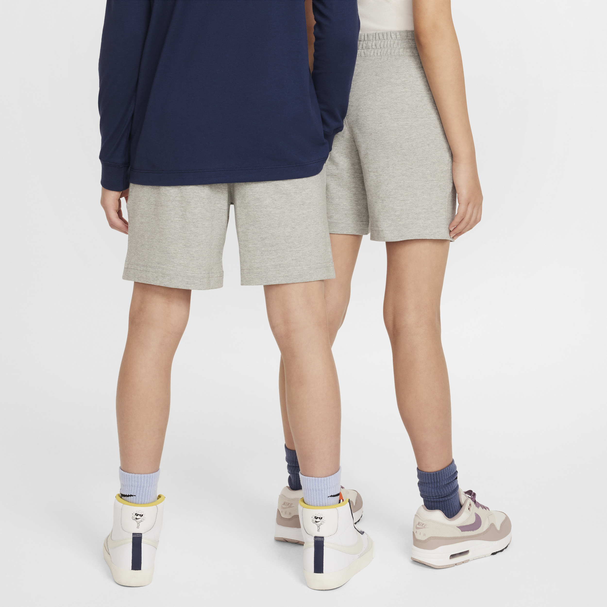 Thumbnail - Nike Club Strickshorts (ca. 15 cm; ältere Kinder) - Grau