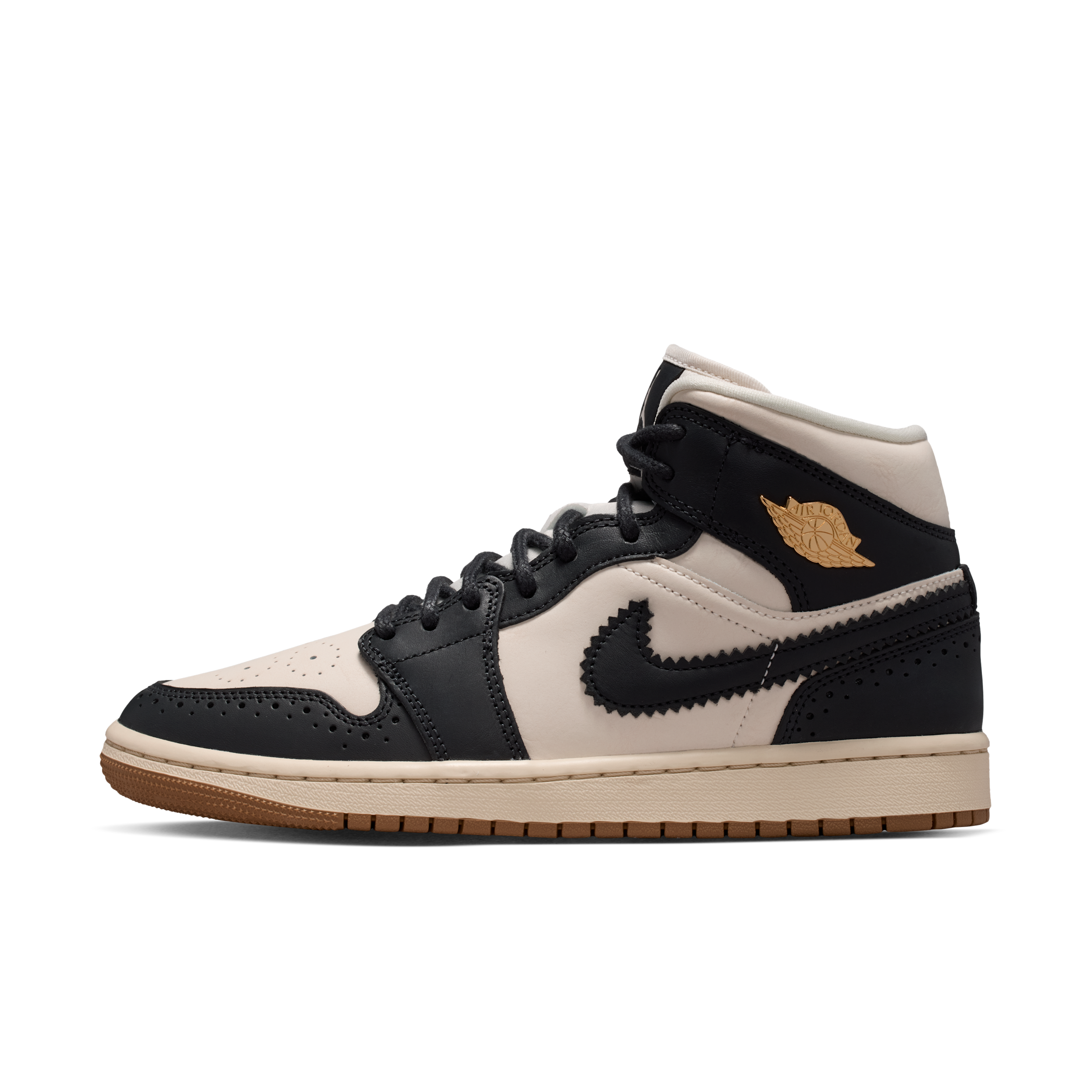 Air Jordan 1 Mid SE-sko til kvinder - sort