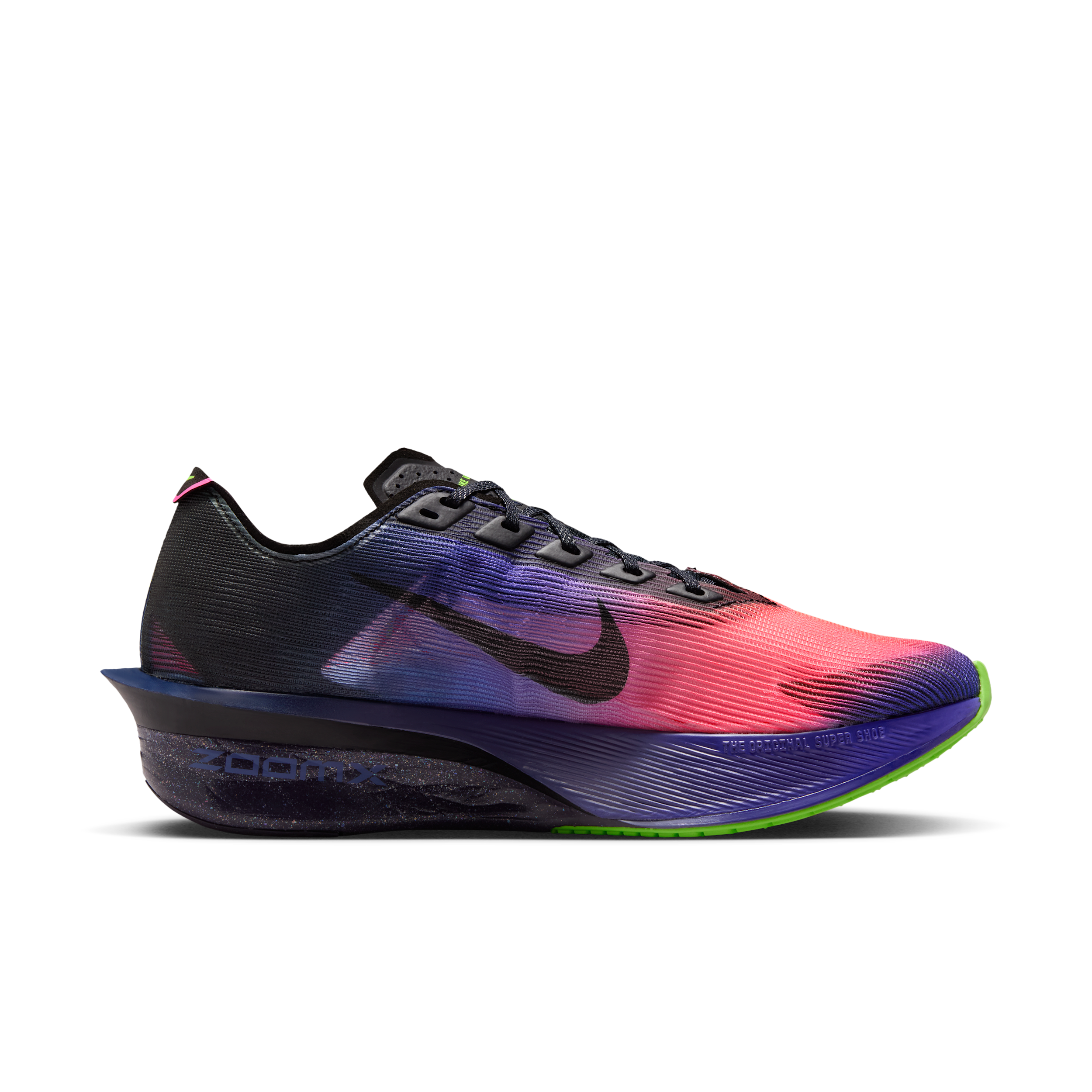 Nike Vaporfly 4-konkurrenceløbesko til vej til kvinder - blå - IO9560-400