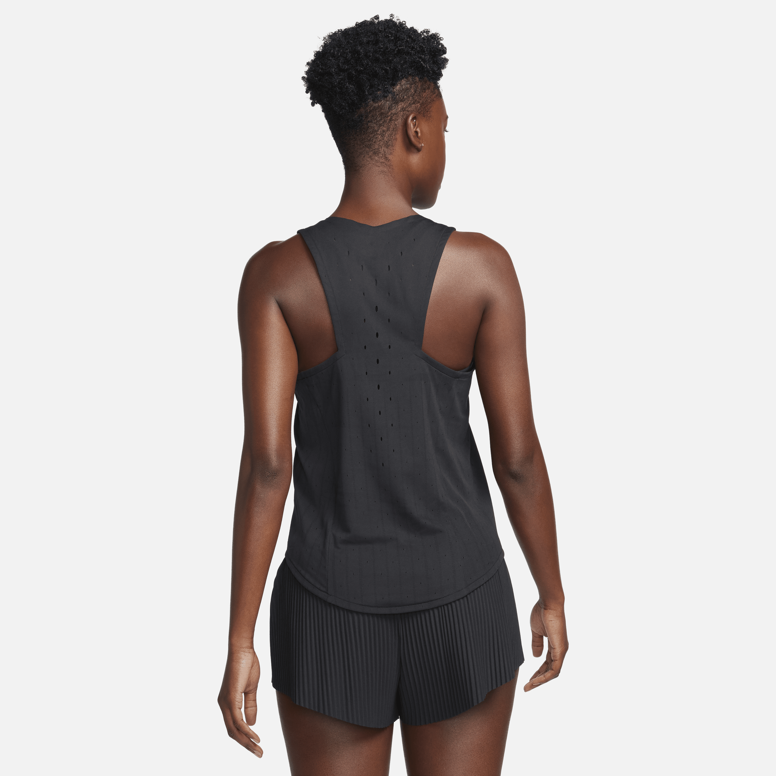 Maillot de running Dri-FIT ADV Nike AeroSwift pour femme - Noir