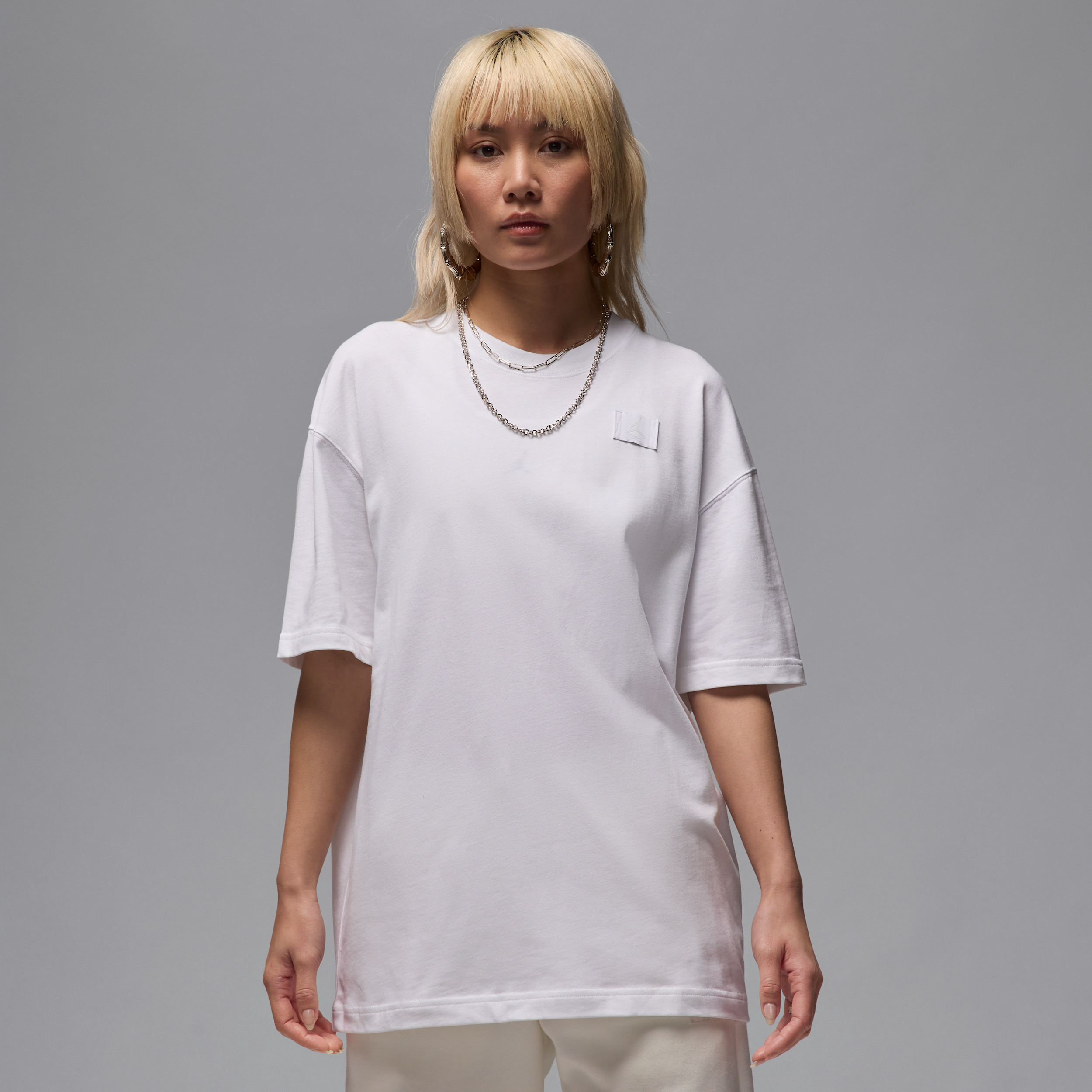T-shirt oversize Jordan Flight Essentials – Donna - Bianco