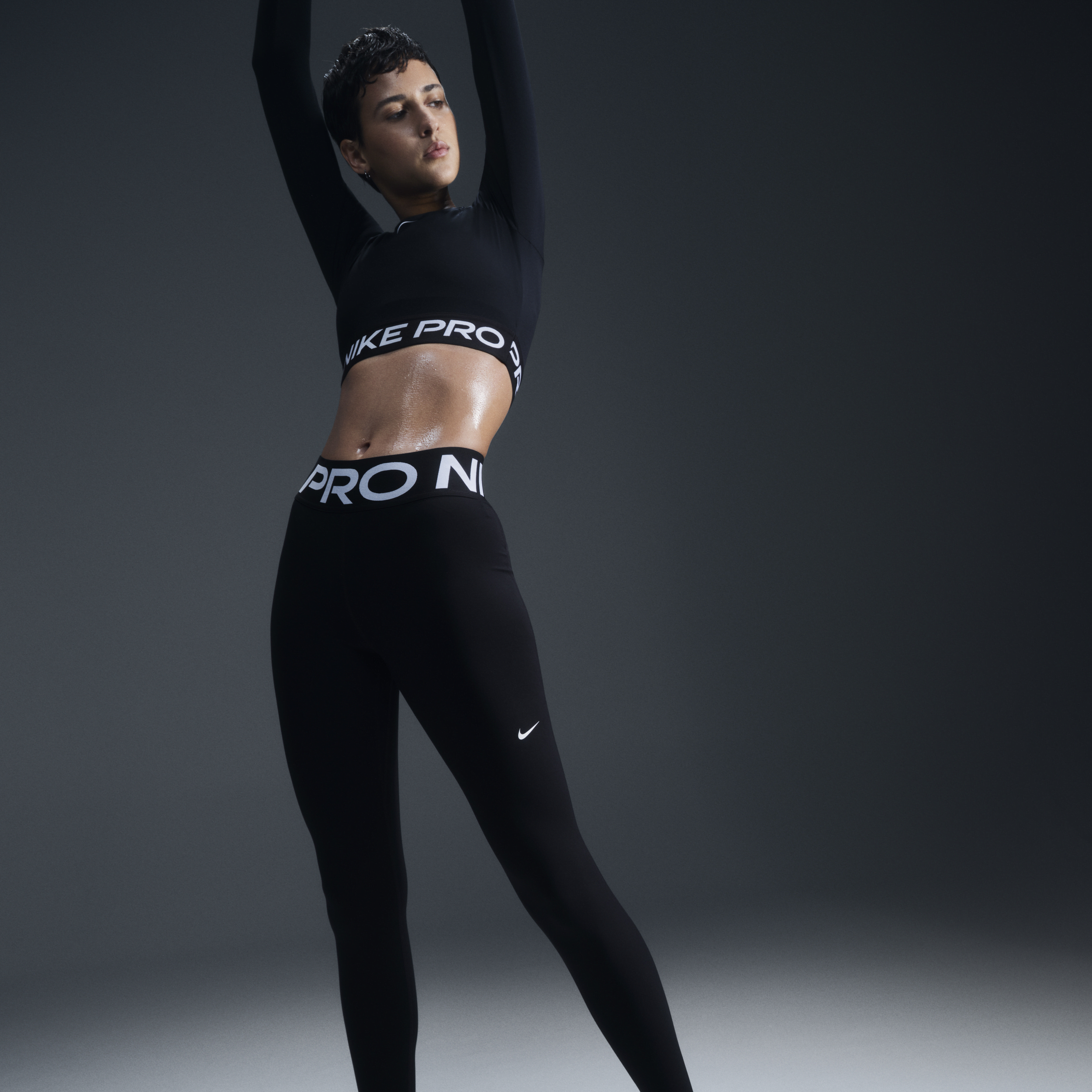 Legging long taille haute Nike Pro Sculpt pour femme - Noir