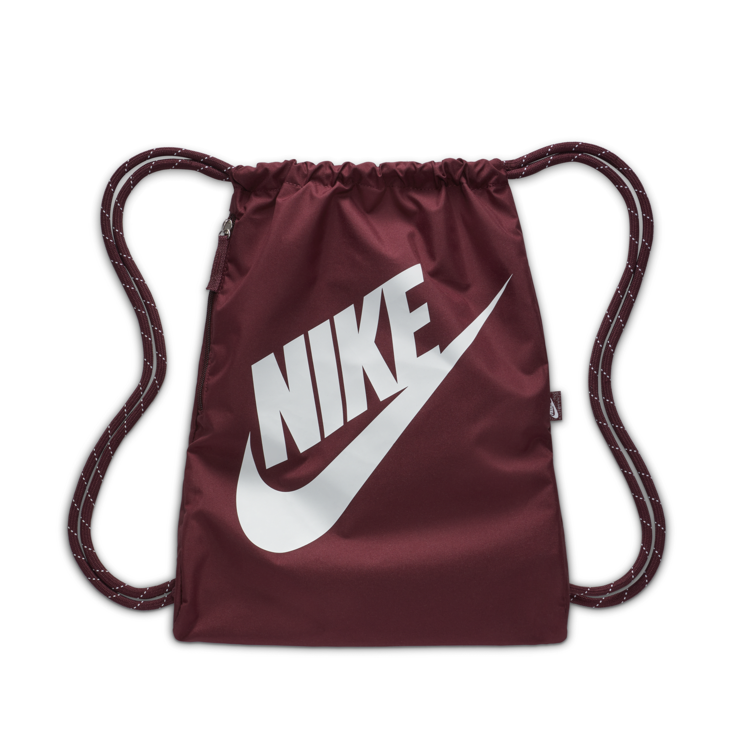 Nike Heritage Tas met trekkoord (13 liter) Rood