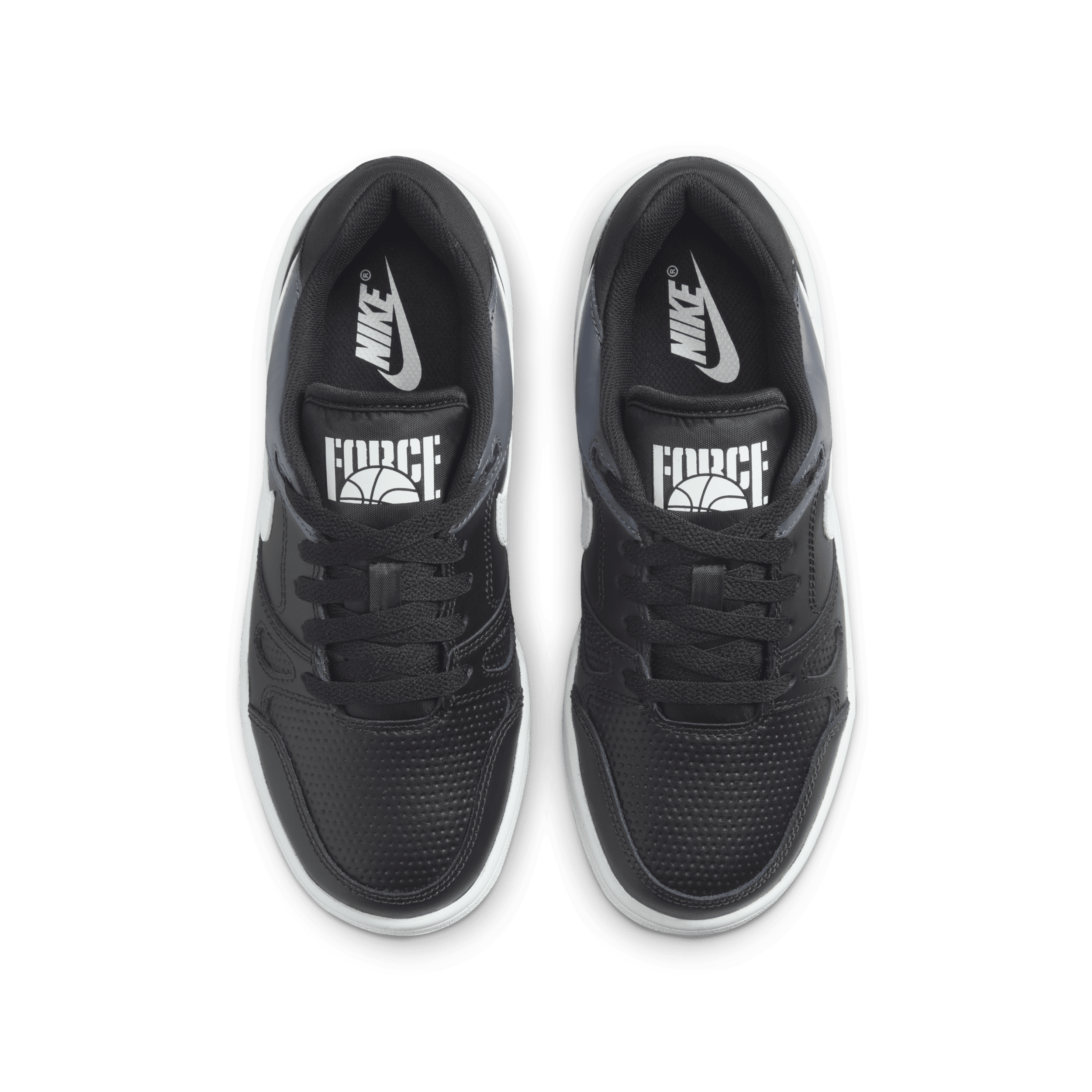 Chaussure Nike Full Force Low pour ado - Noir