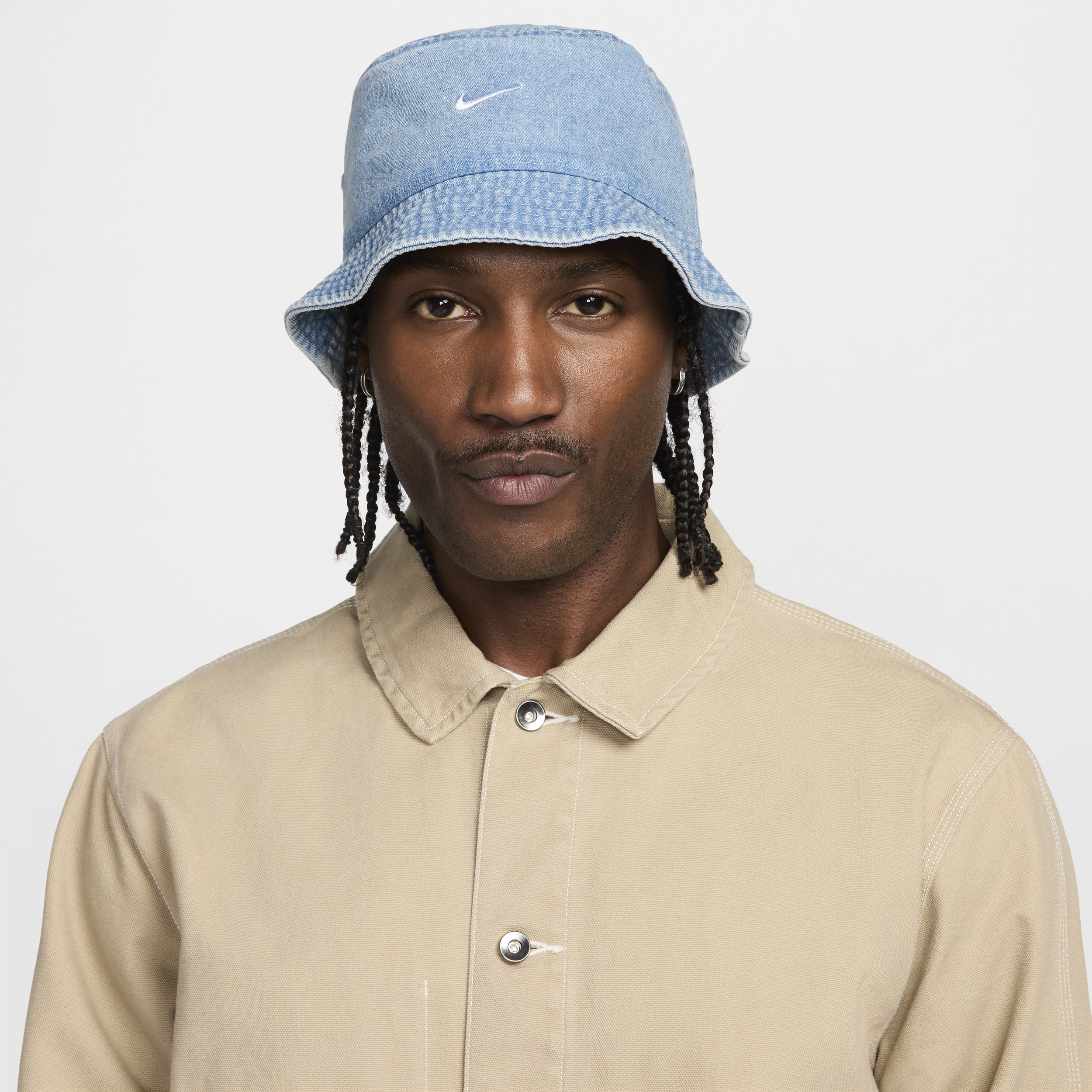 Bob en denim Nike Apex - Bleu