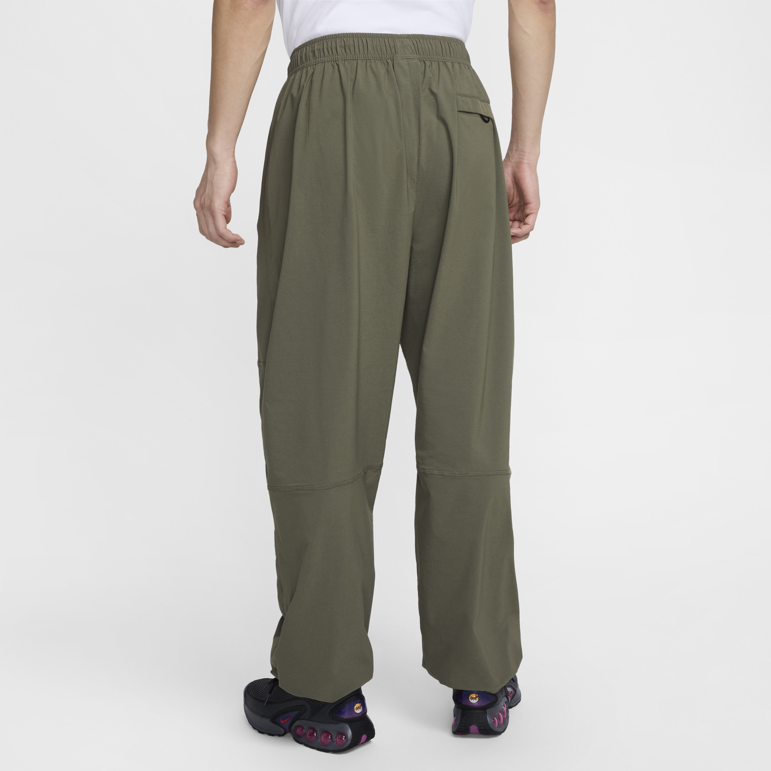 Pantalon oversize tissé Nike Tech pour homme - Vert