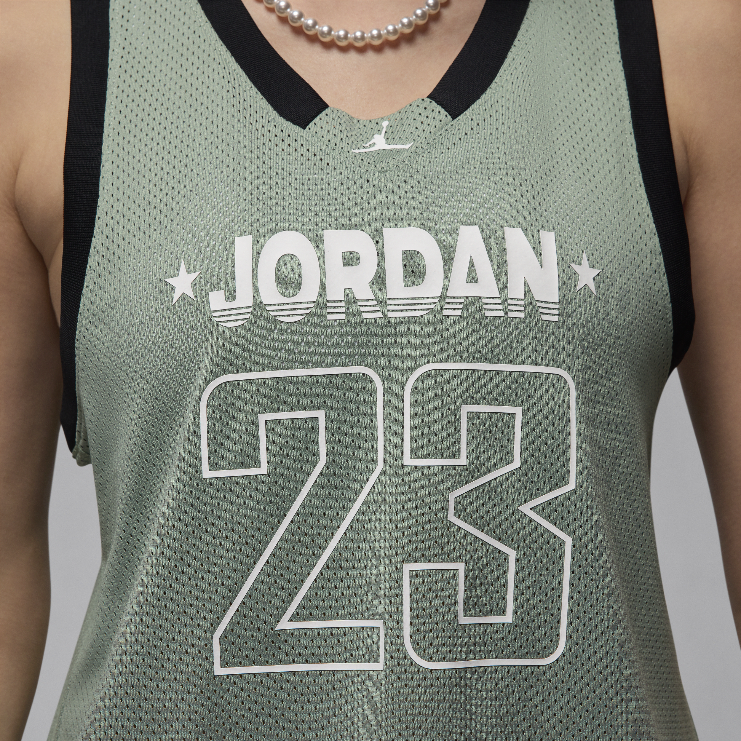 Jordan 23 Jersey tanktop voor dames Groen